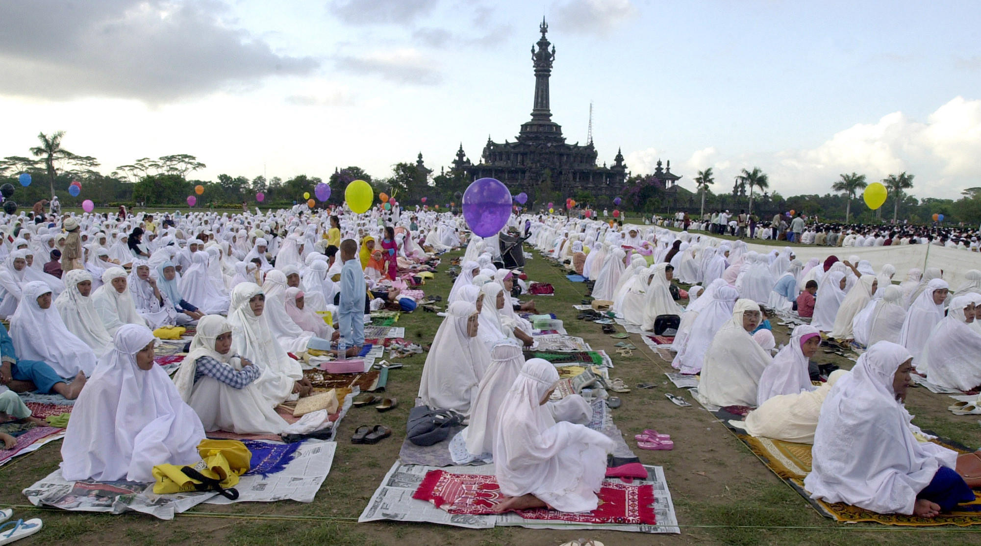 Indonesië, telt 205 miljoen Moslims