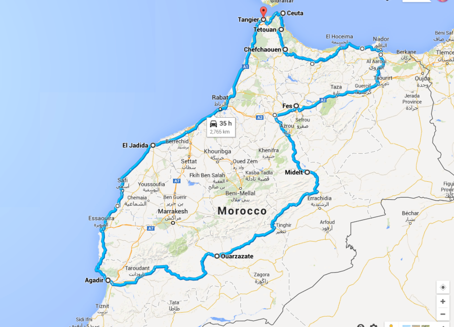 Reis naar Rabat om Arabisch te leren