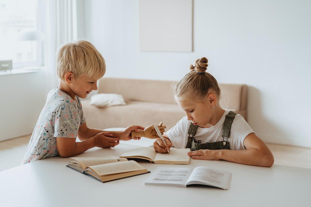 kinderen leren engels