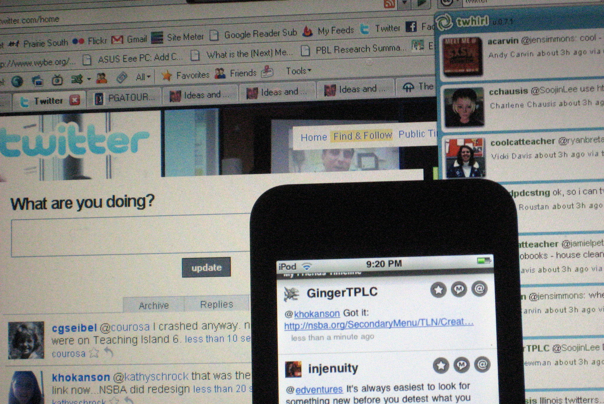 Maak gebruik van twitter om Duits te leren