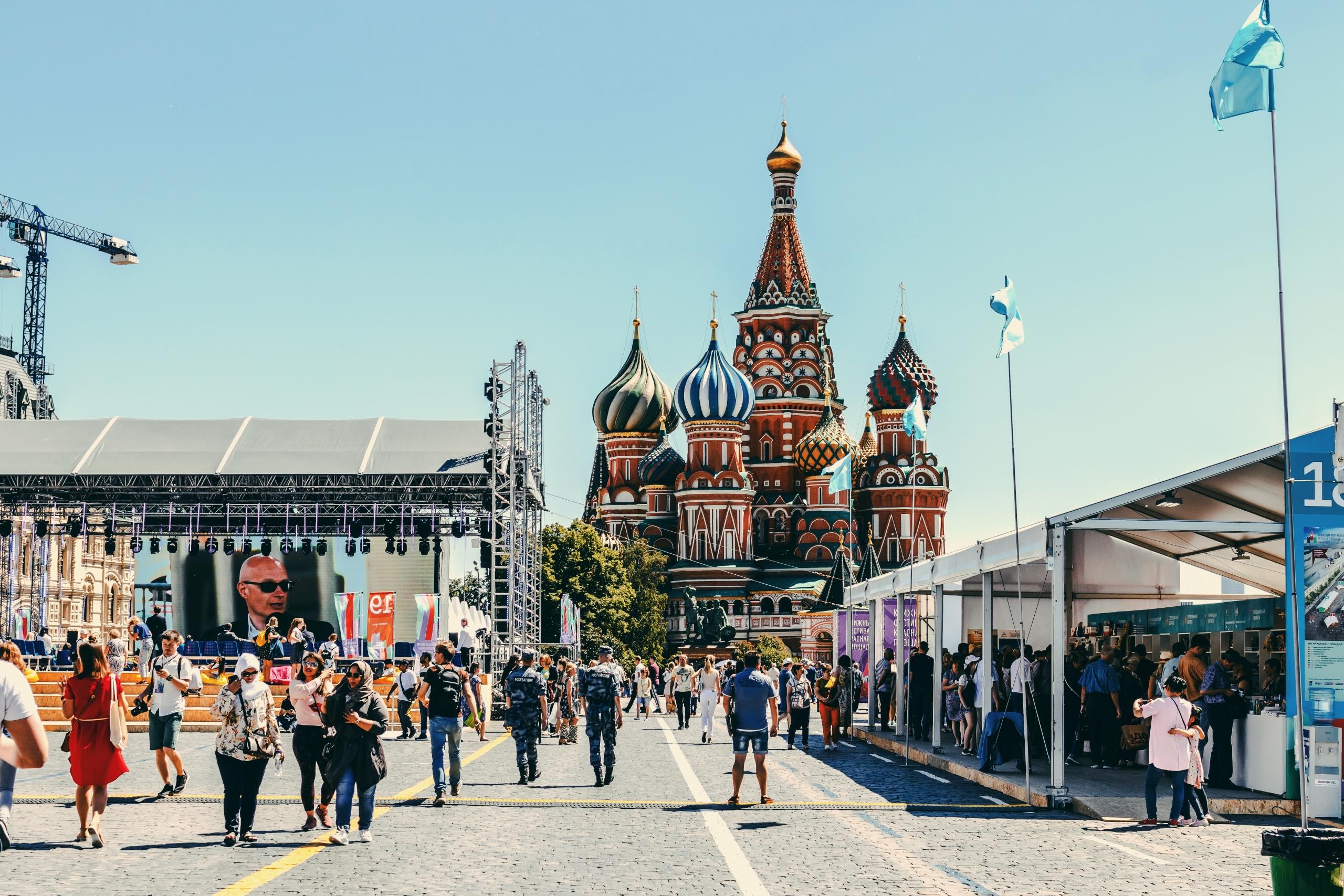 bekende russische mensen kathedraal plein