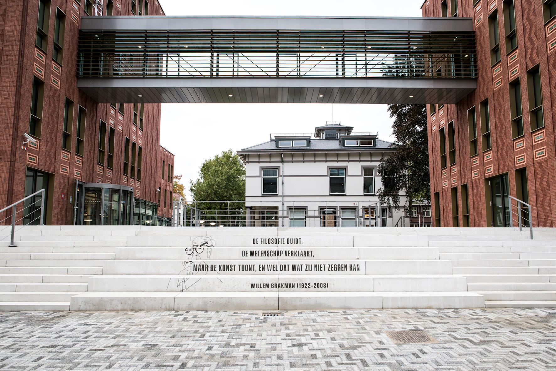 Kunstwerk voor Willem Brakman in Enschede