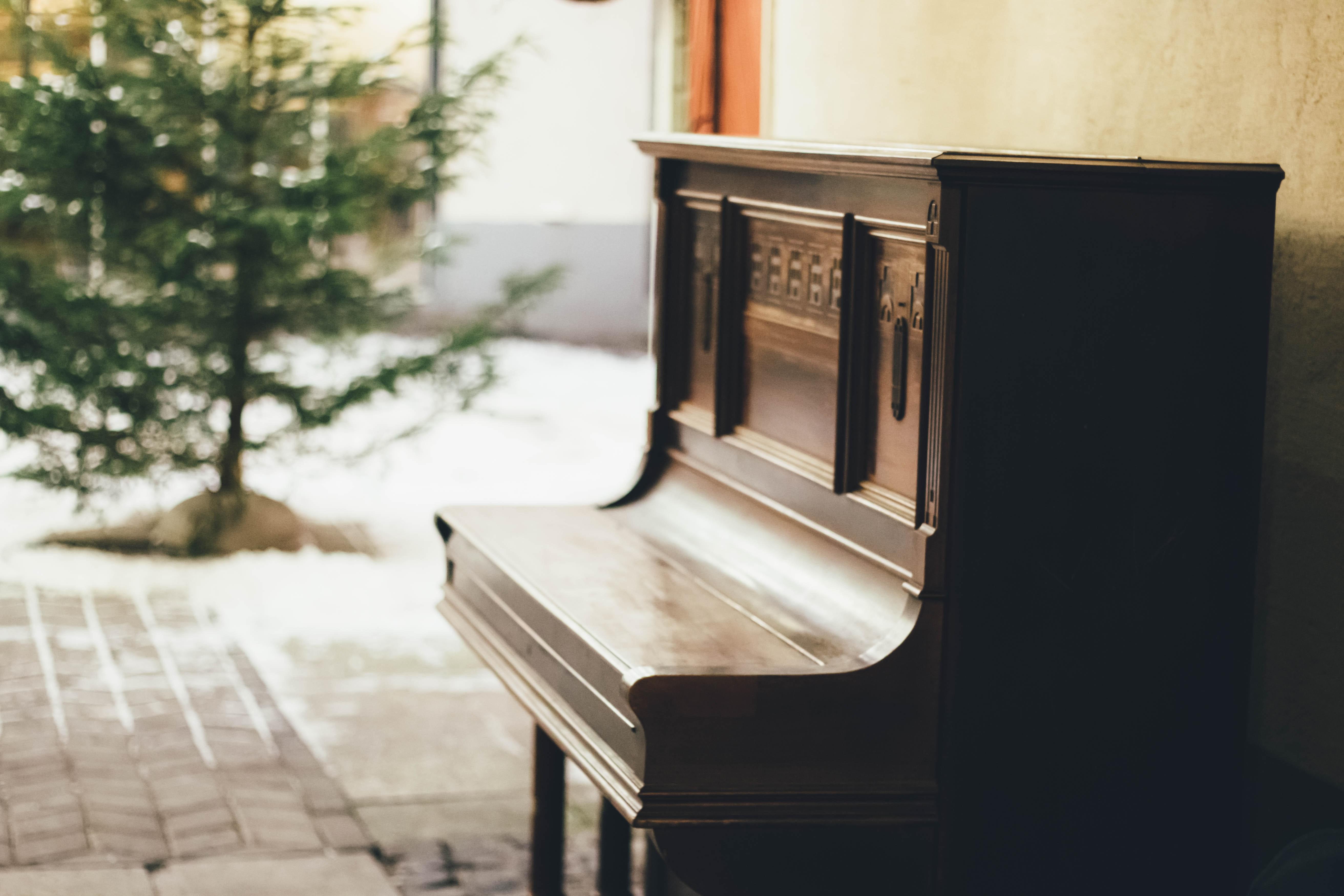 grand piano hout