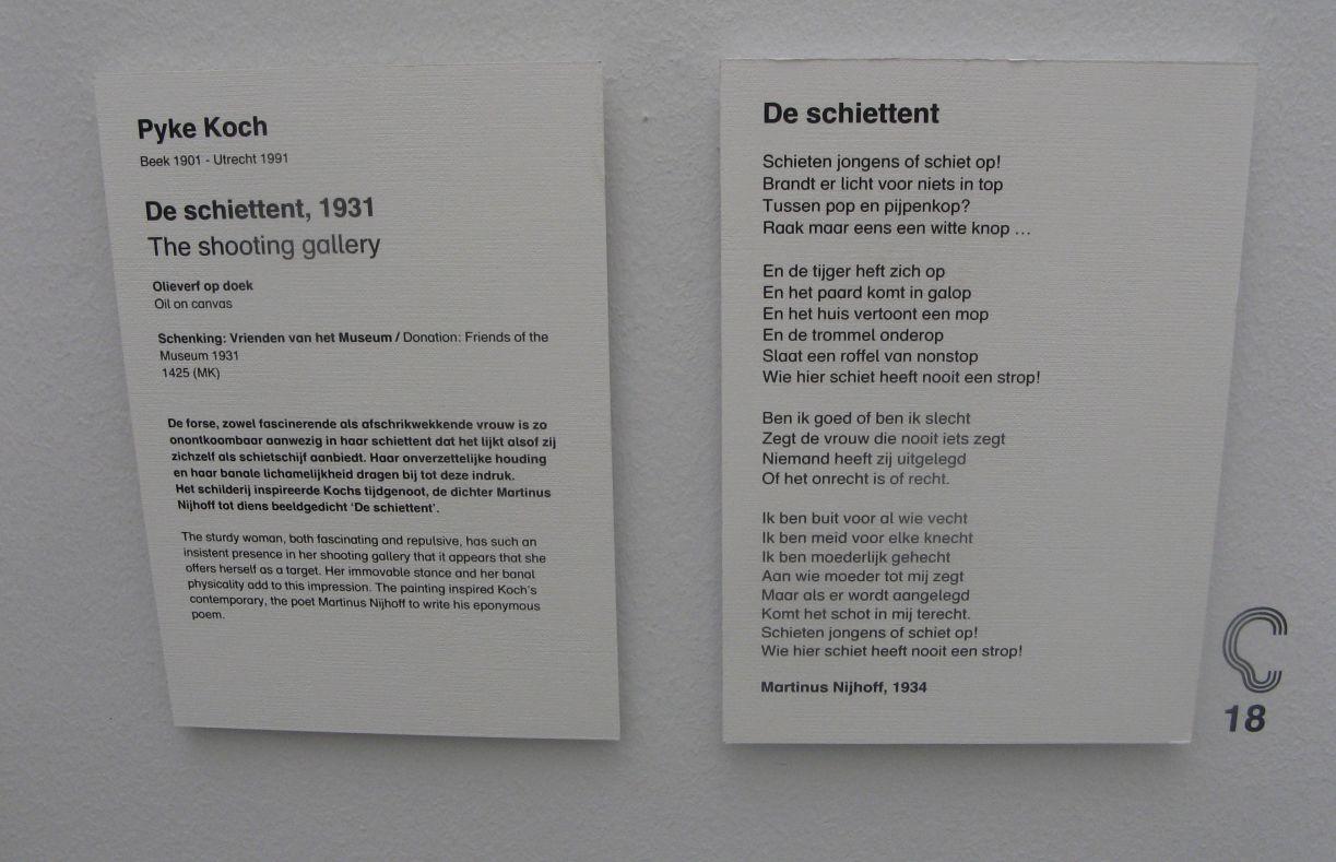 Hij debuteert in 1916 met de bundel 'De wandelaar'.