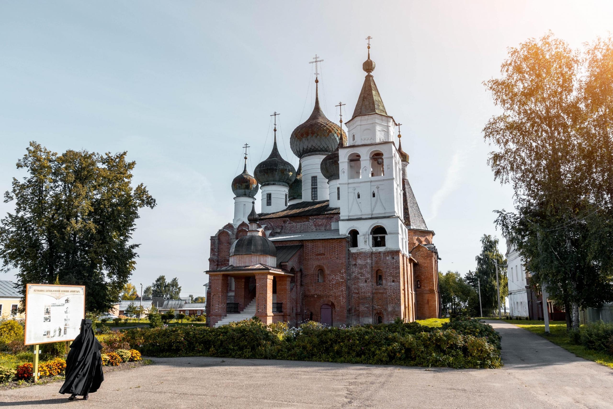 Een kerkje in Rusland