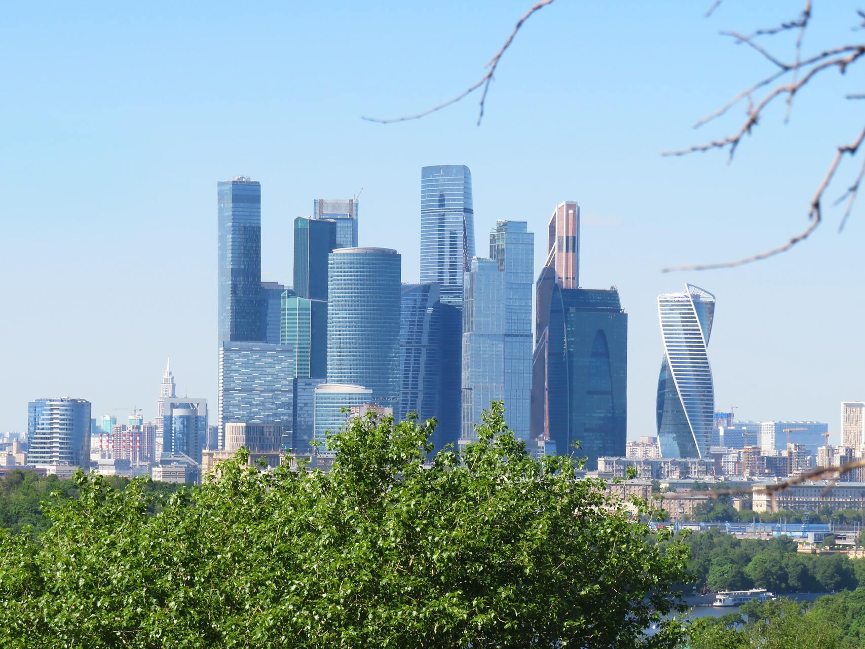 Skyline van Moskou