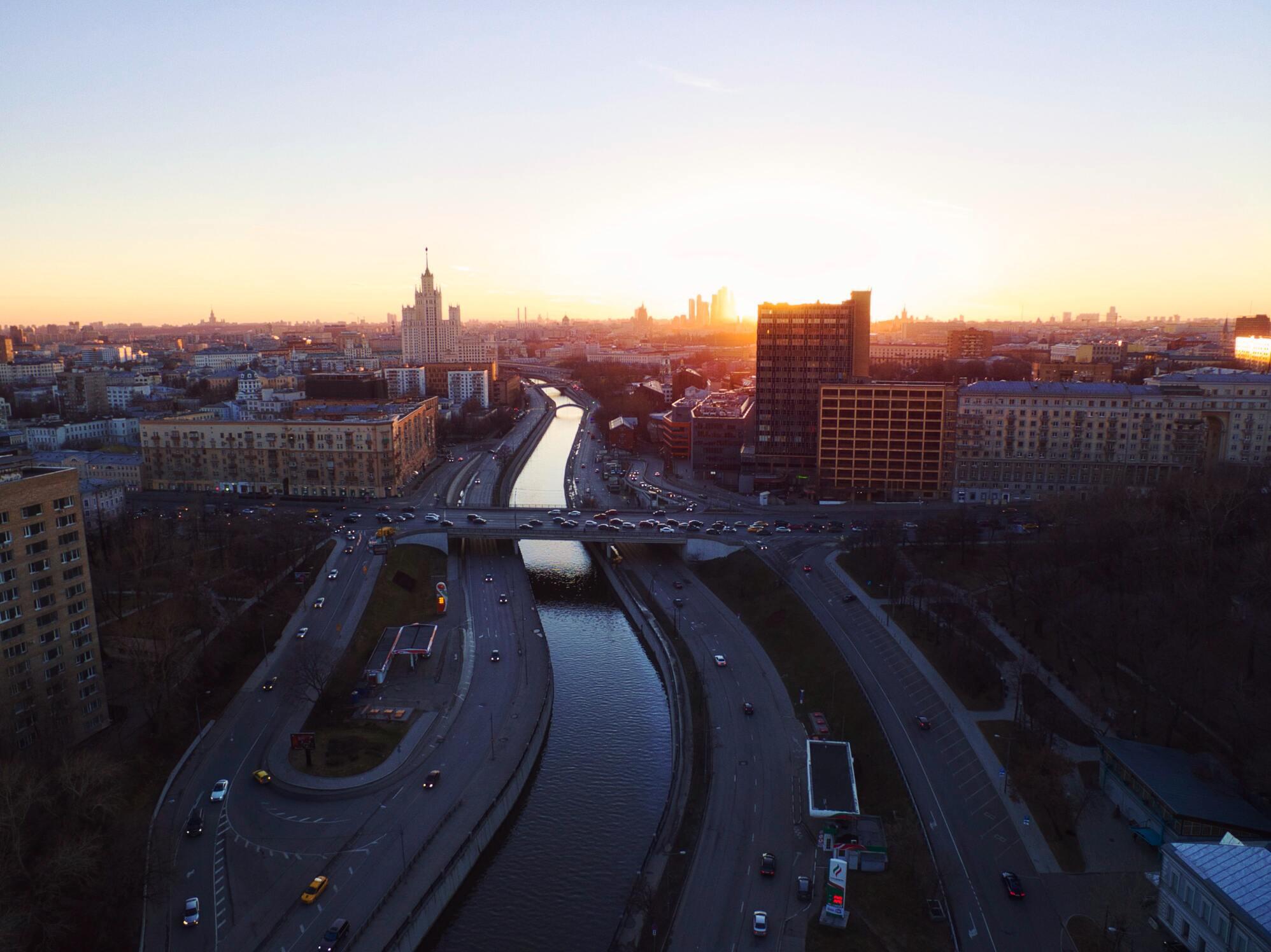 Wegen in Moskou