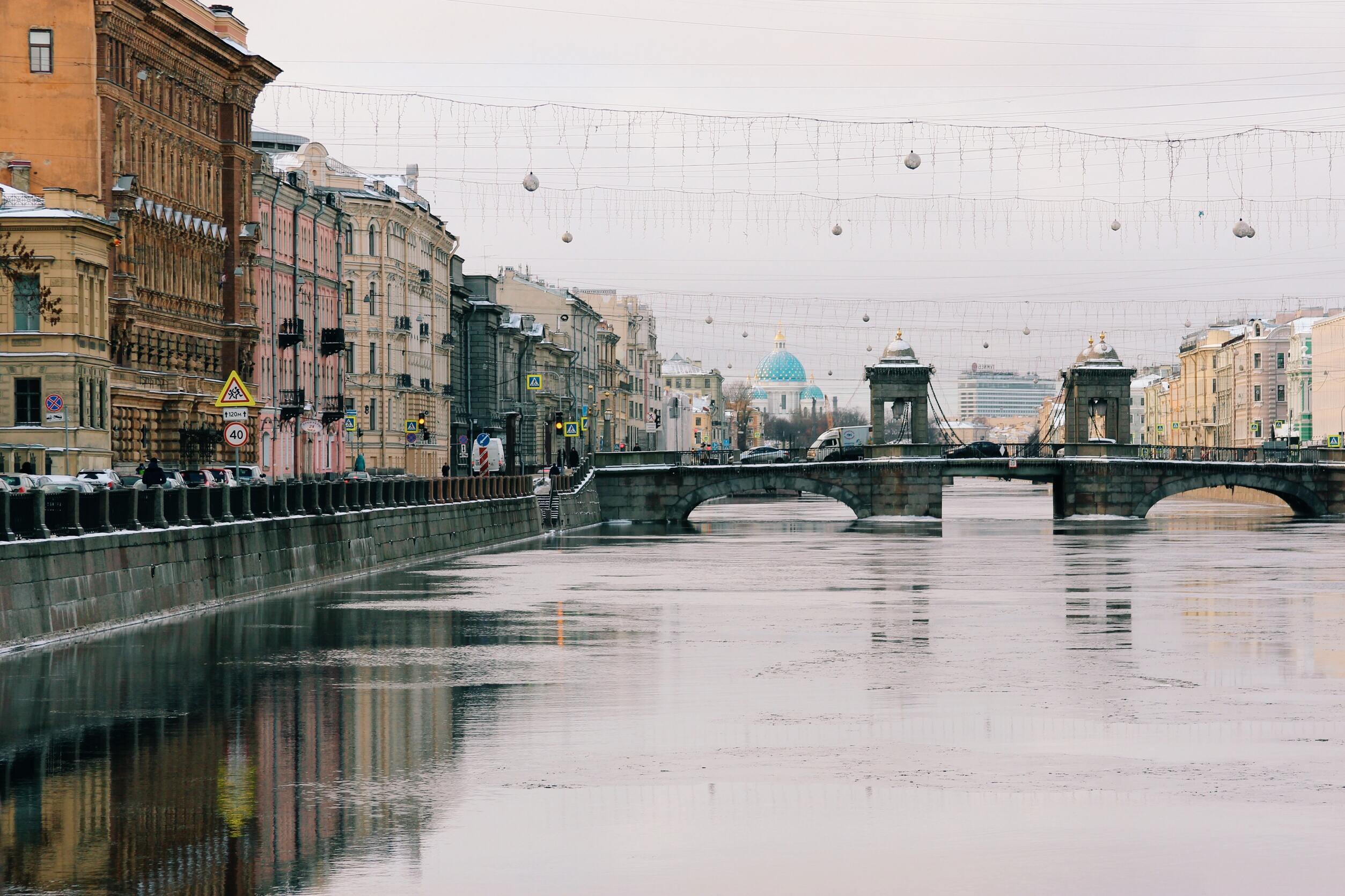 Rivier in Petersburg