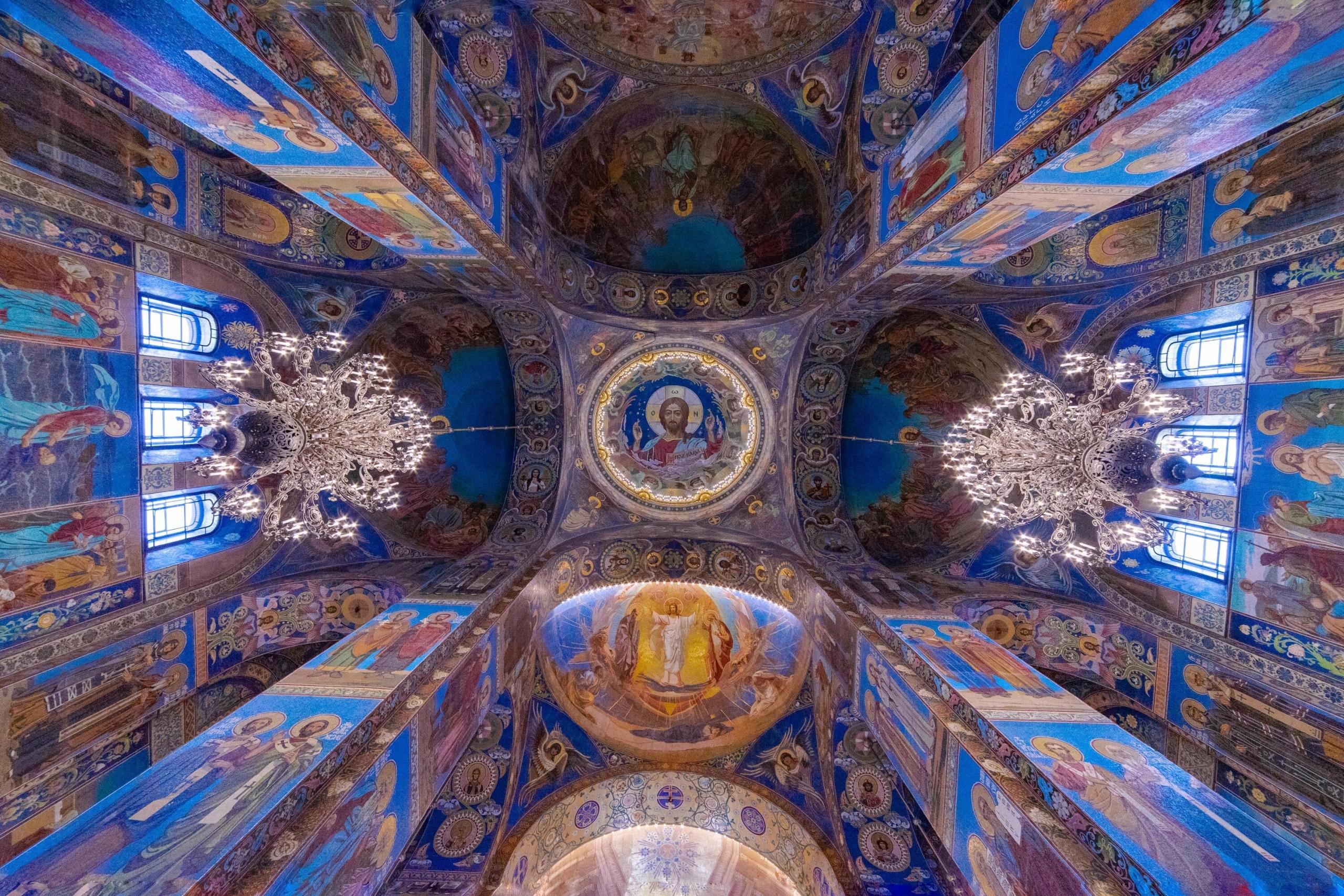 Beroemde Russische kathedraal