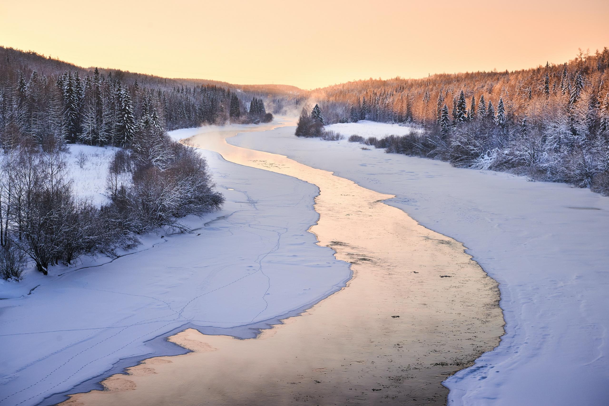 Rivier in Rusland