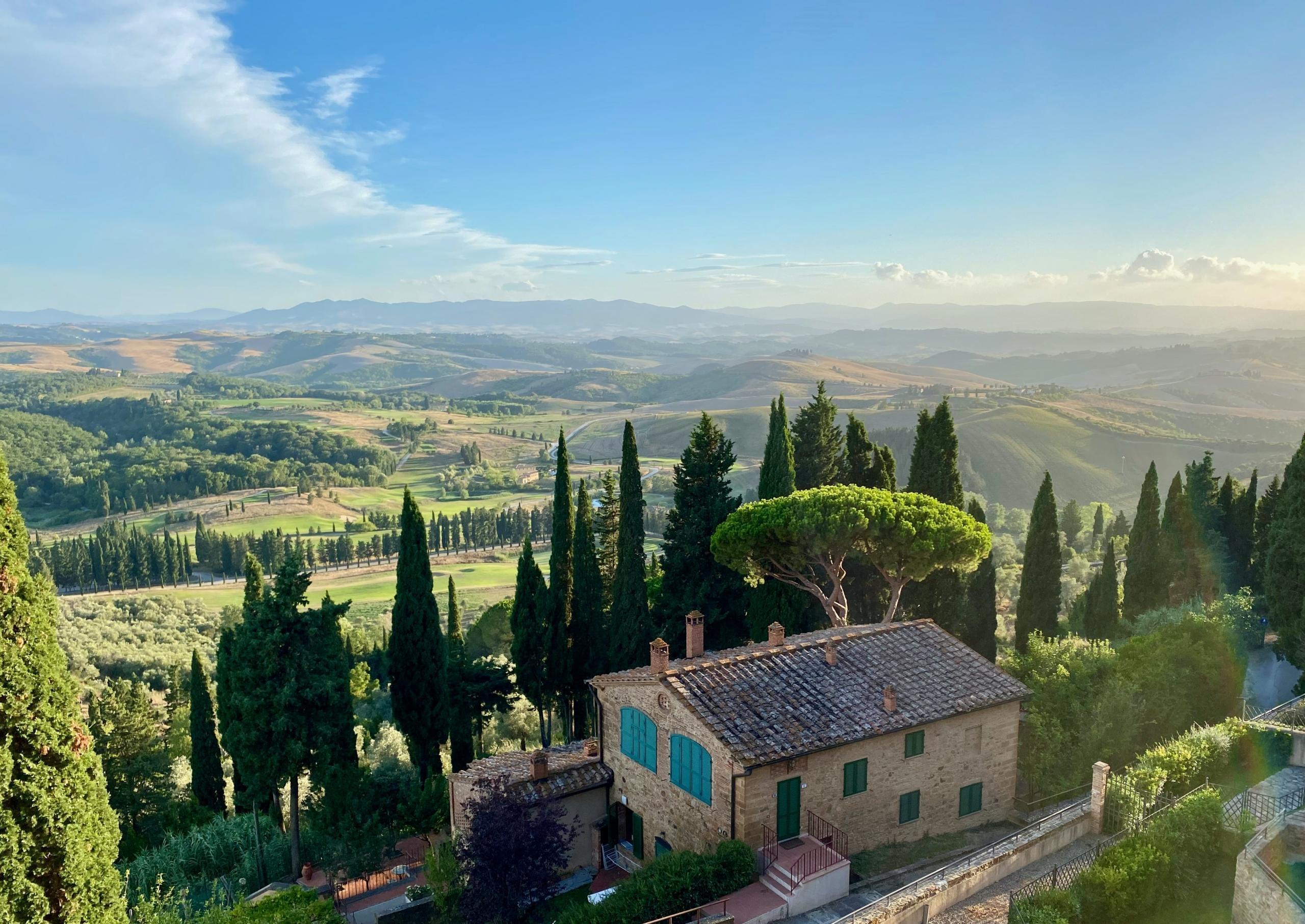 Een prachtig Italiaans landschap 