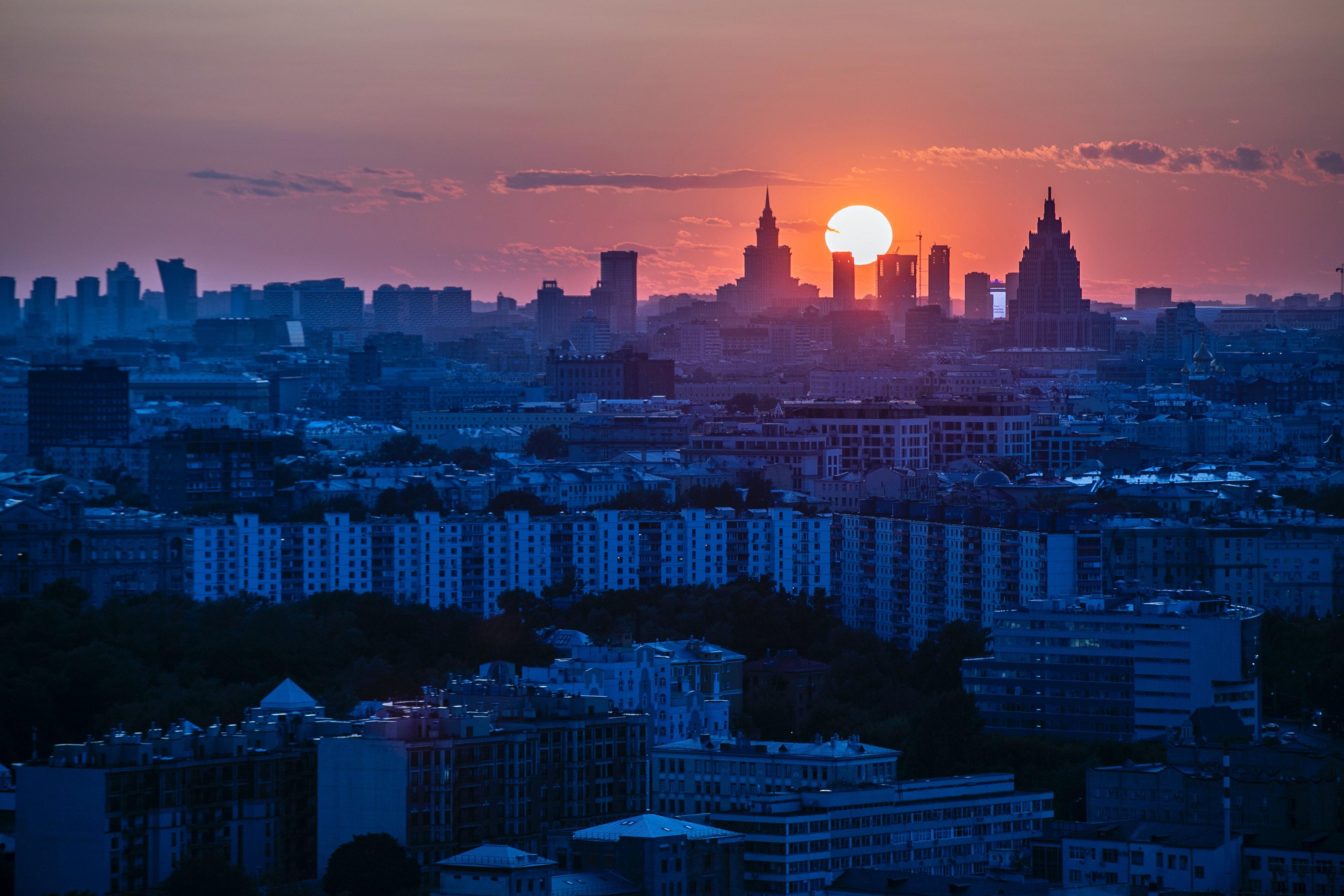 Cultuur Rusland ondergaande zon