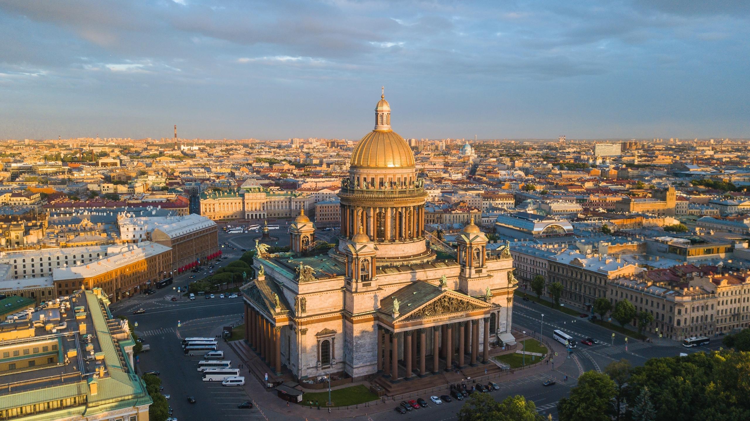 muziek rusland luchtfoto stad
