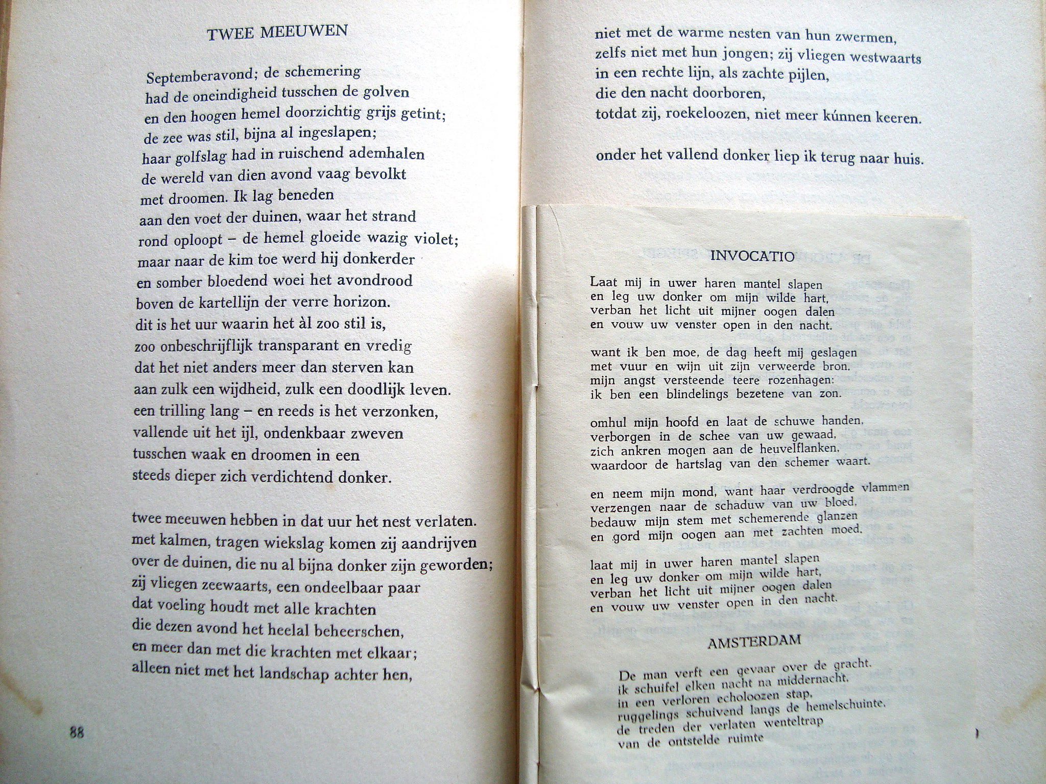 Uit Verzamelde Gedichten (1941) van Marsman