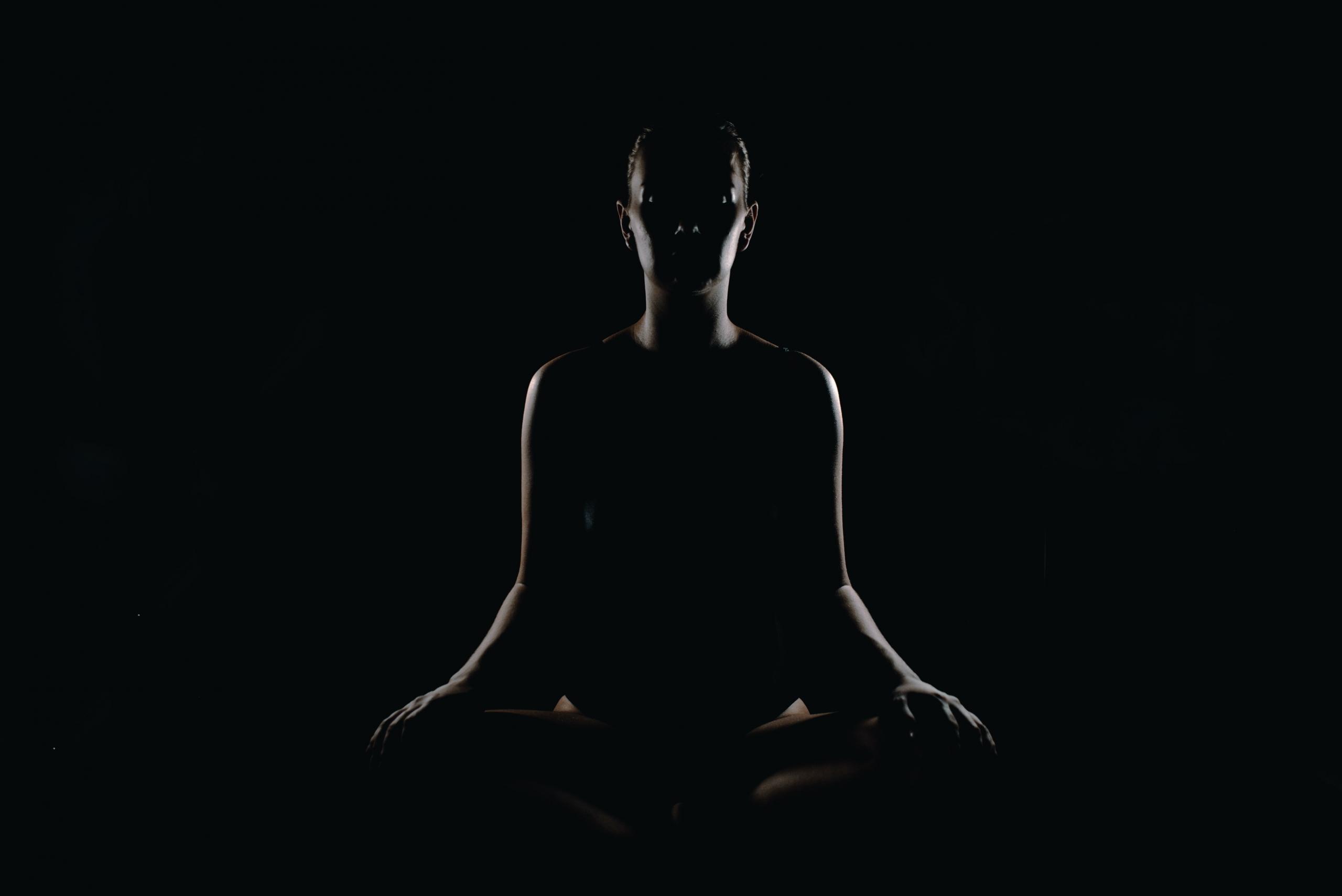 De lotus pose is ook voor beginners