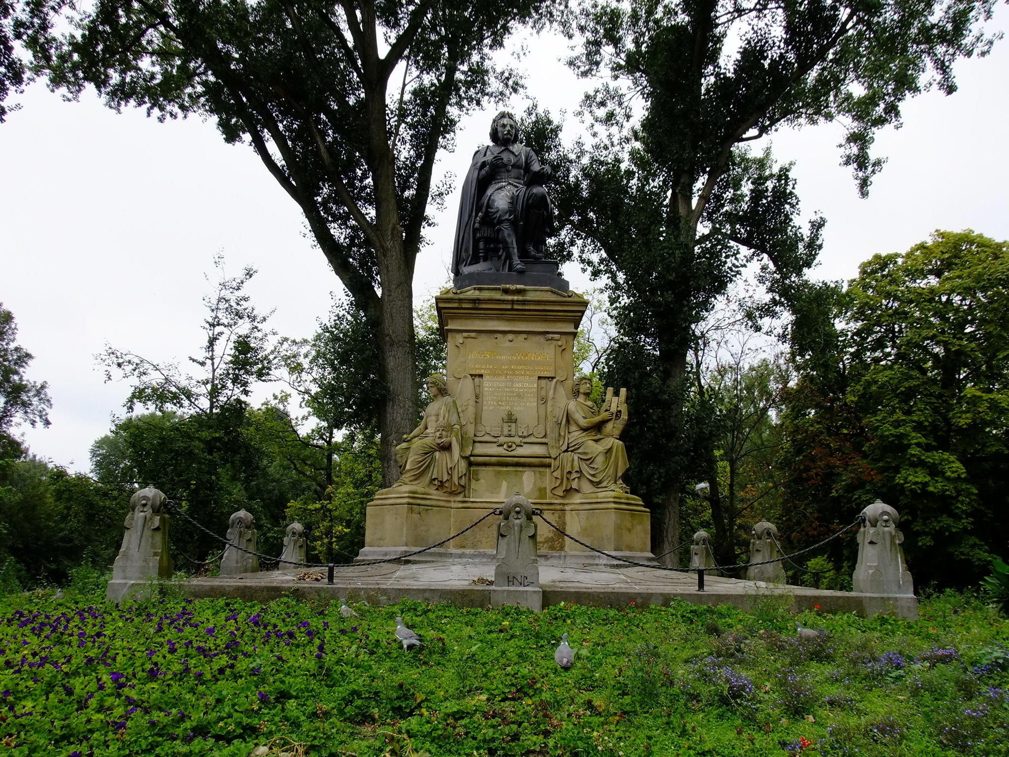 De begraafplaats van Joost van den Vondel