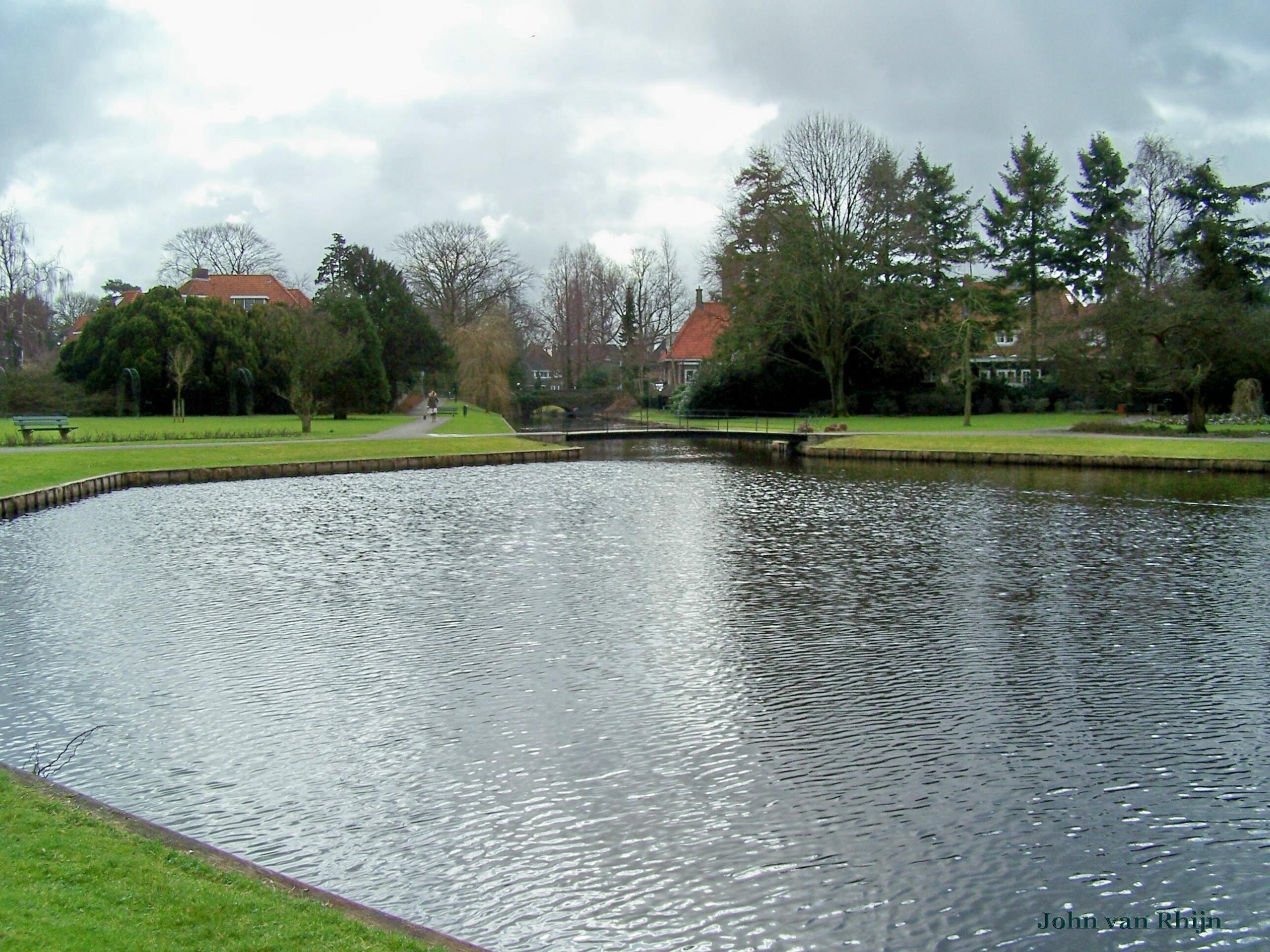 Het Willem Bilderdijkpark in Bussum, vernoemd naar de bekende dichter
