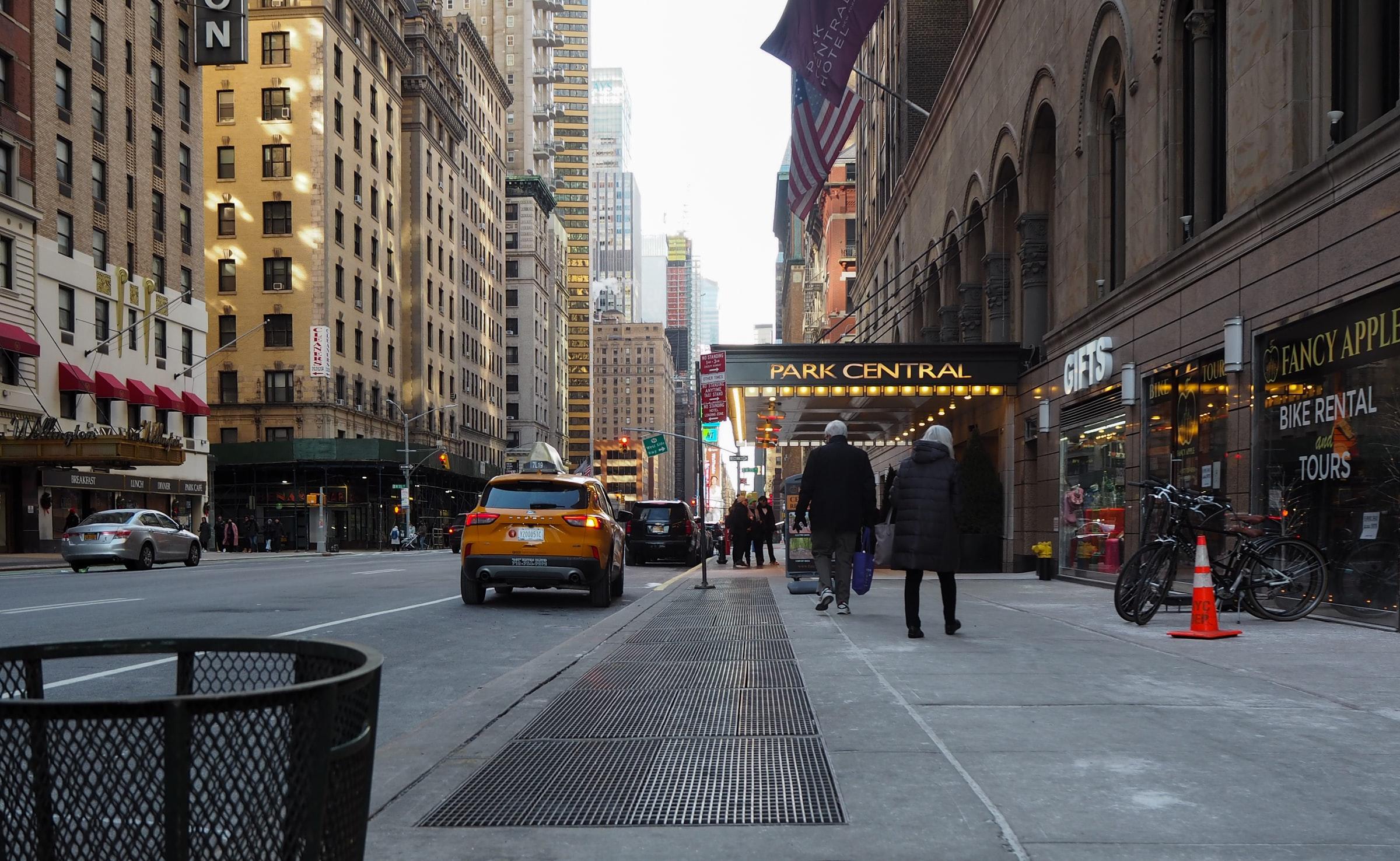 De stad New York, waar een breed scala aan acteerprogramma's wordt aangeboden