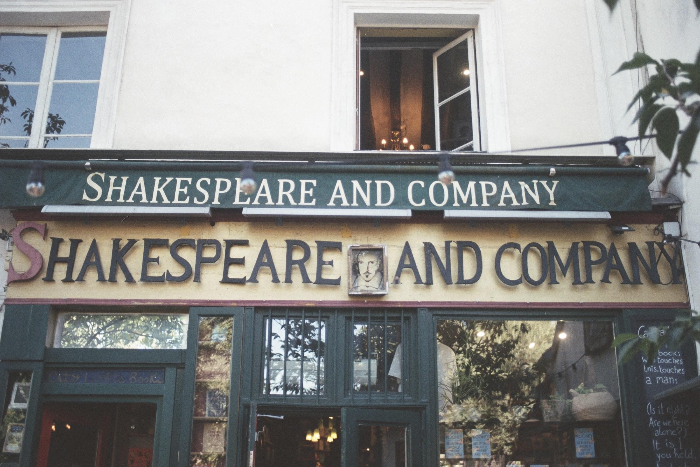 Een boekenwinkel genaamd Shakespeare and Company