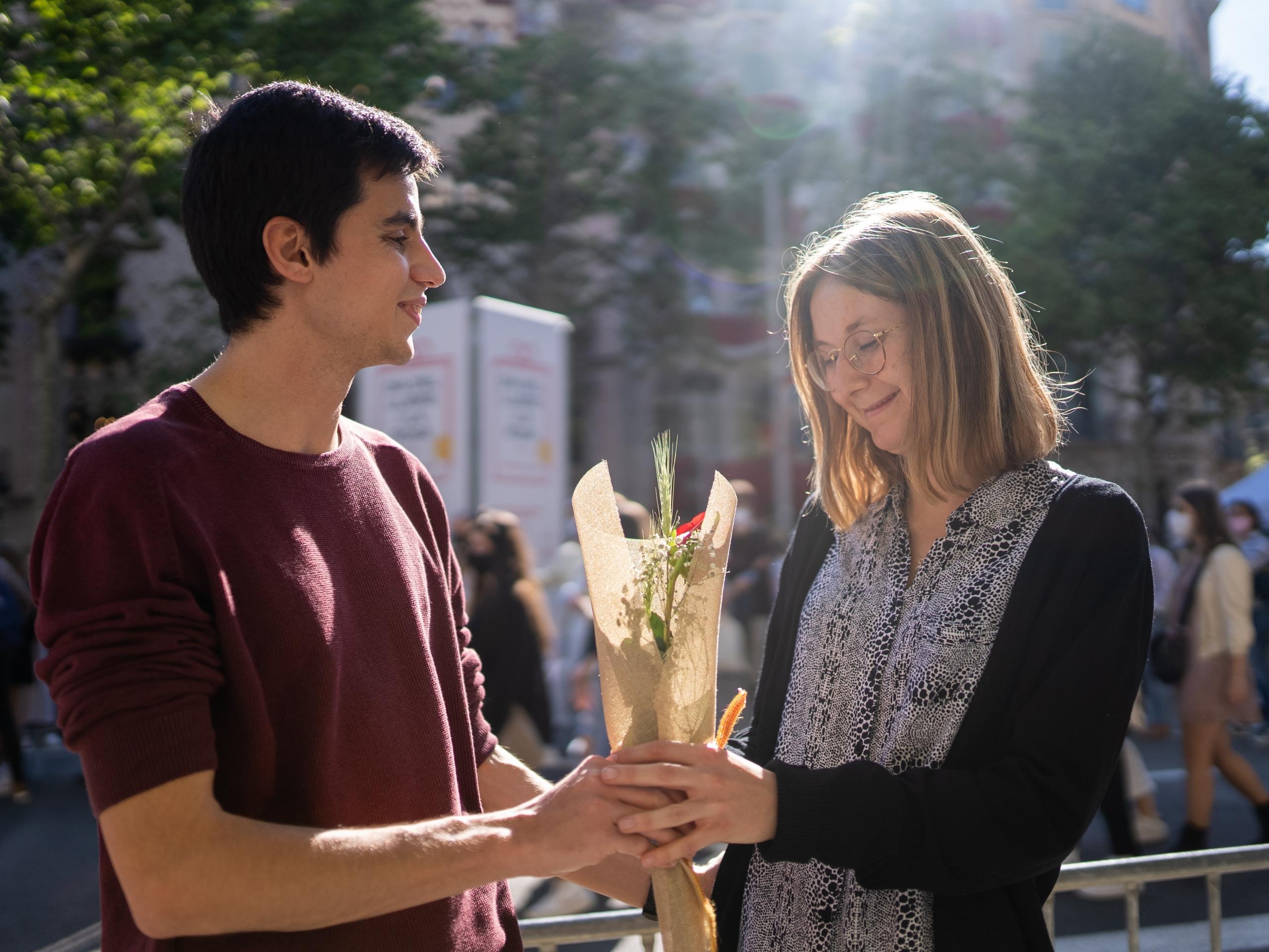 een catalaanse man en vrouw