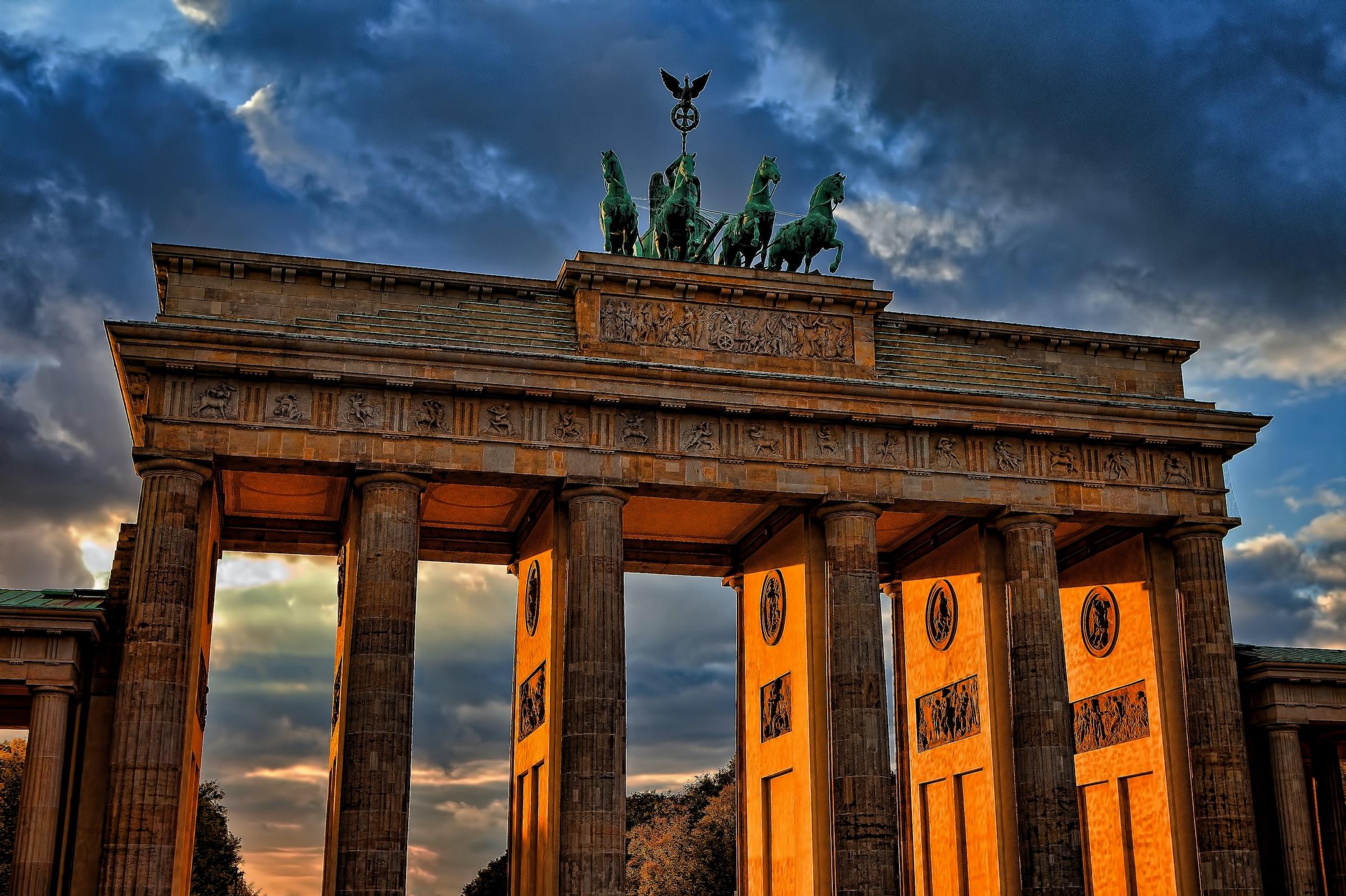 De Brandenburger Tor in Berlijn