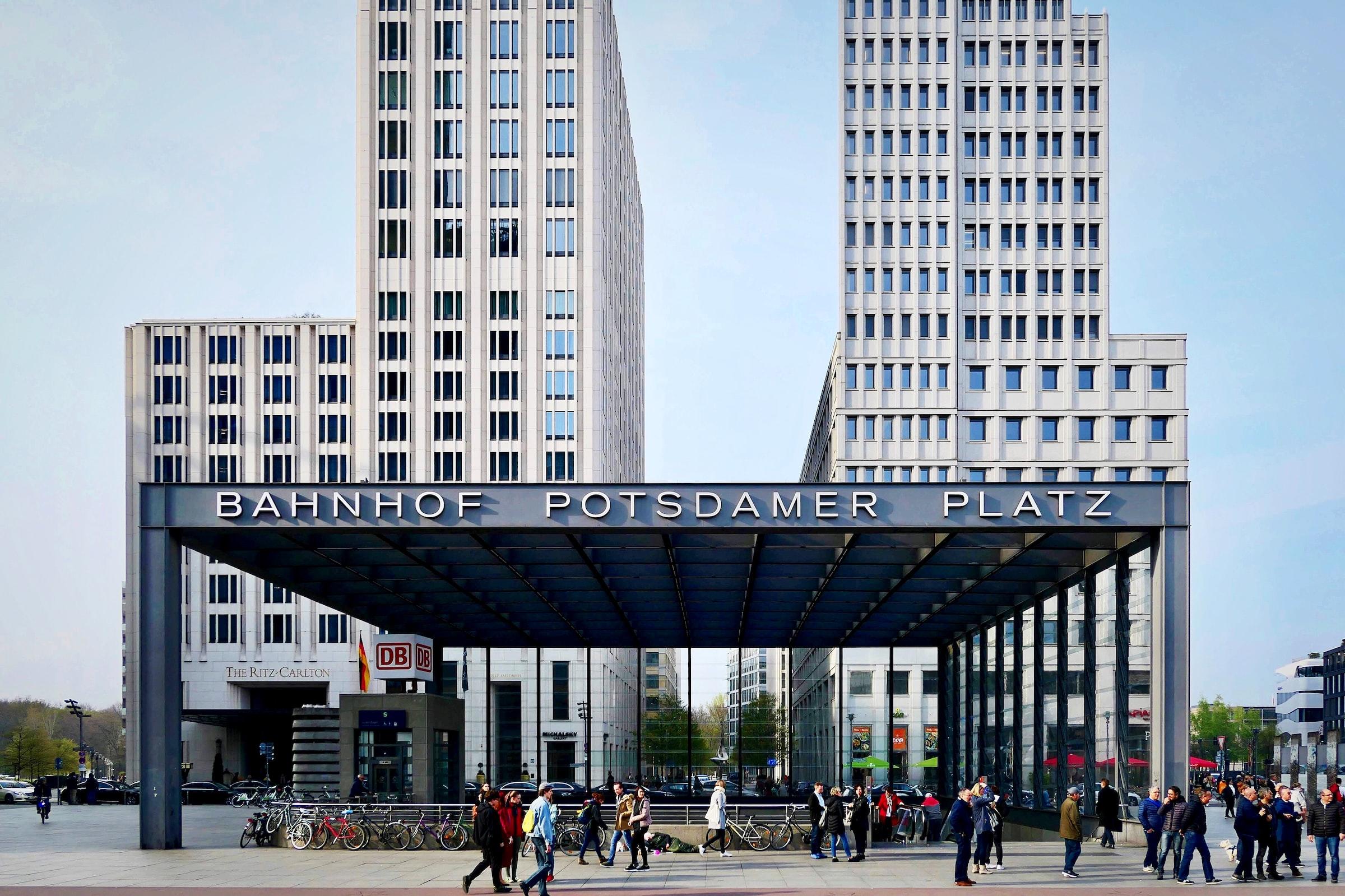 Station Potsdamer Platz in Berlijn