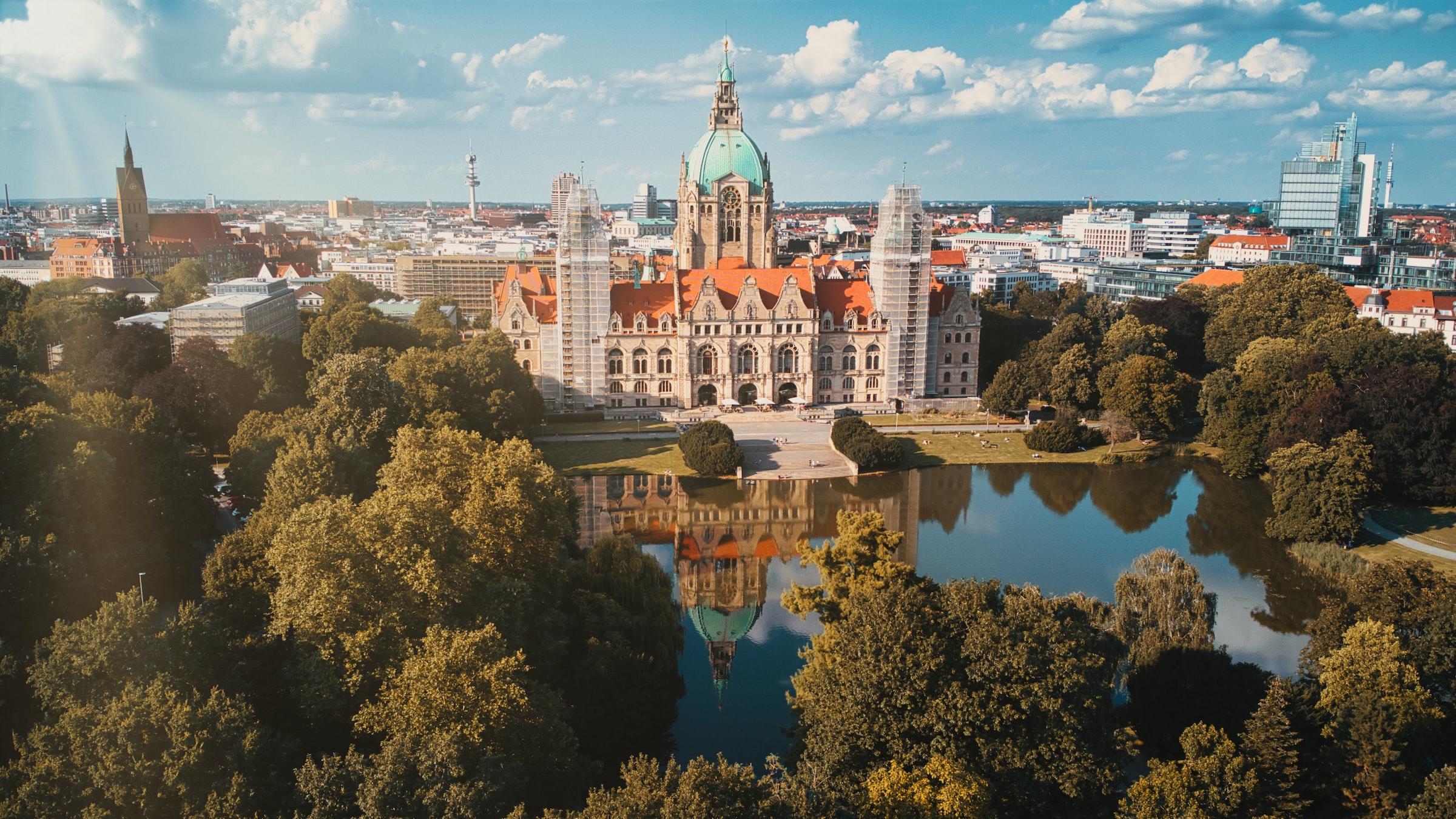 Het Raadhuis in Hannover