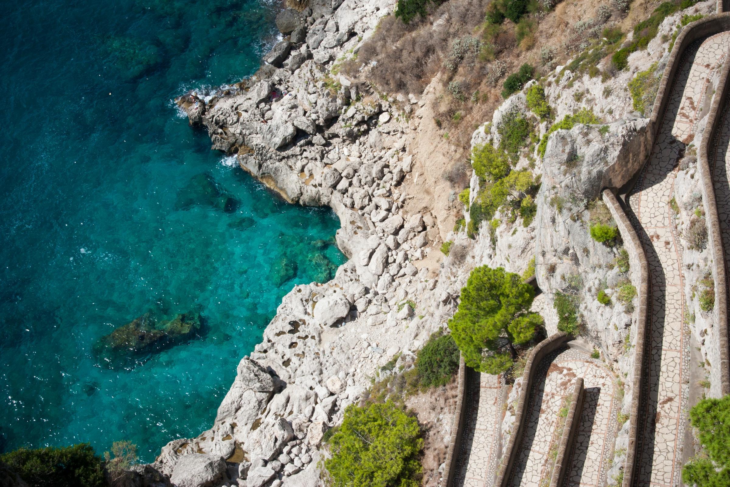 Via Krupp op Capri