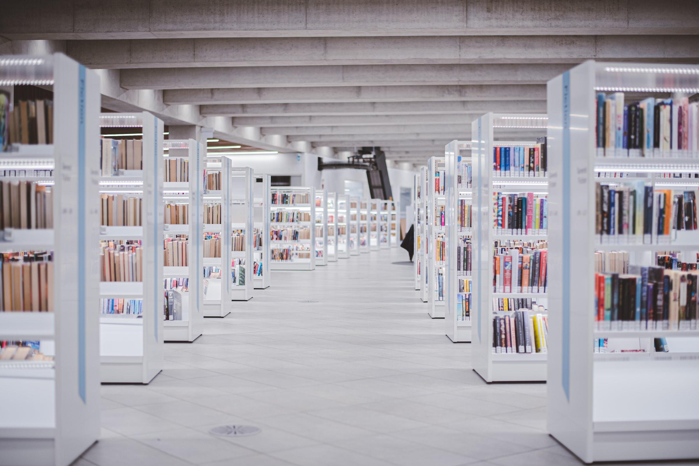 Ruim opgezette bibliotheek