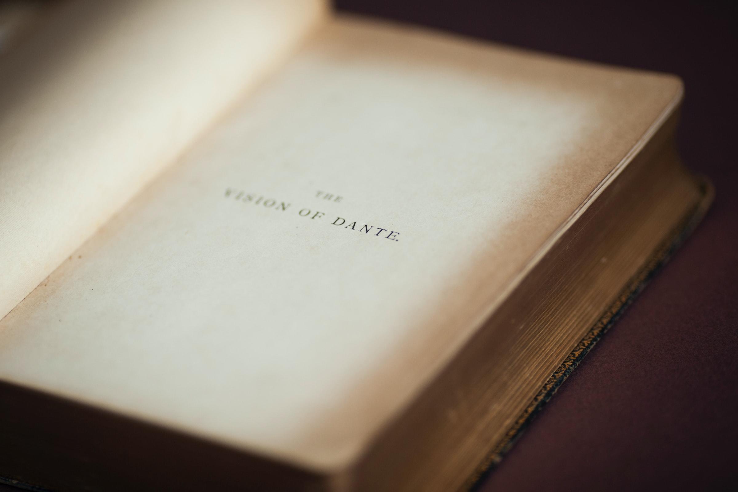 Boek van Dante