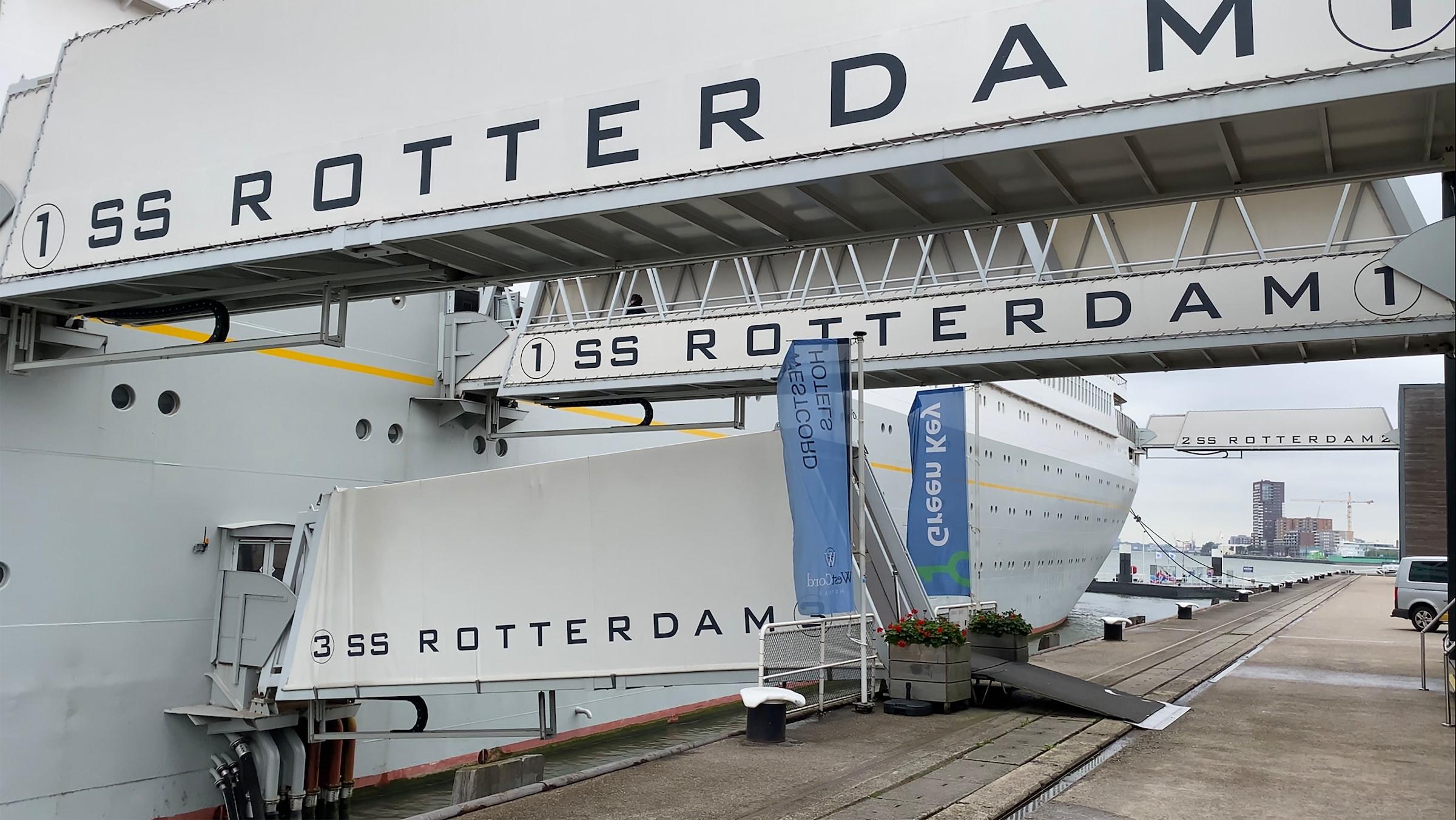 Schip haven Rotterdam
