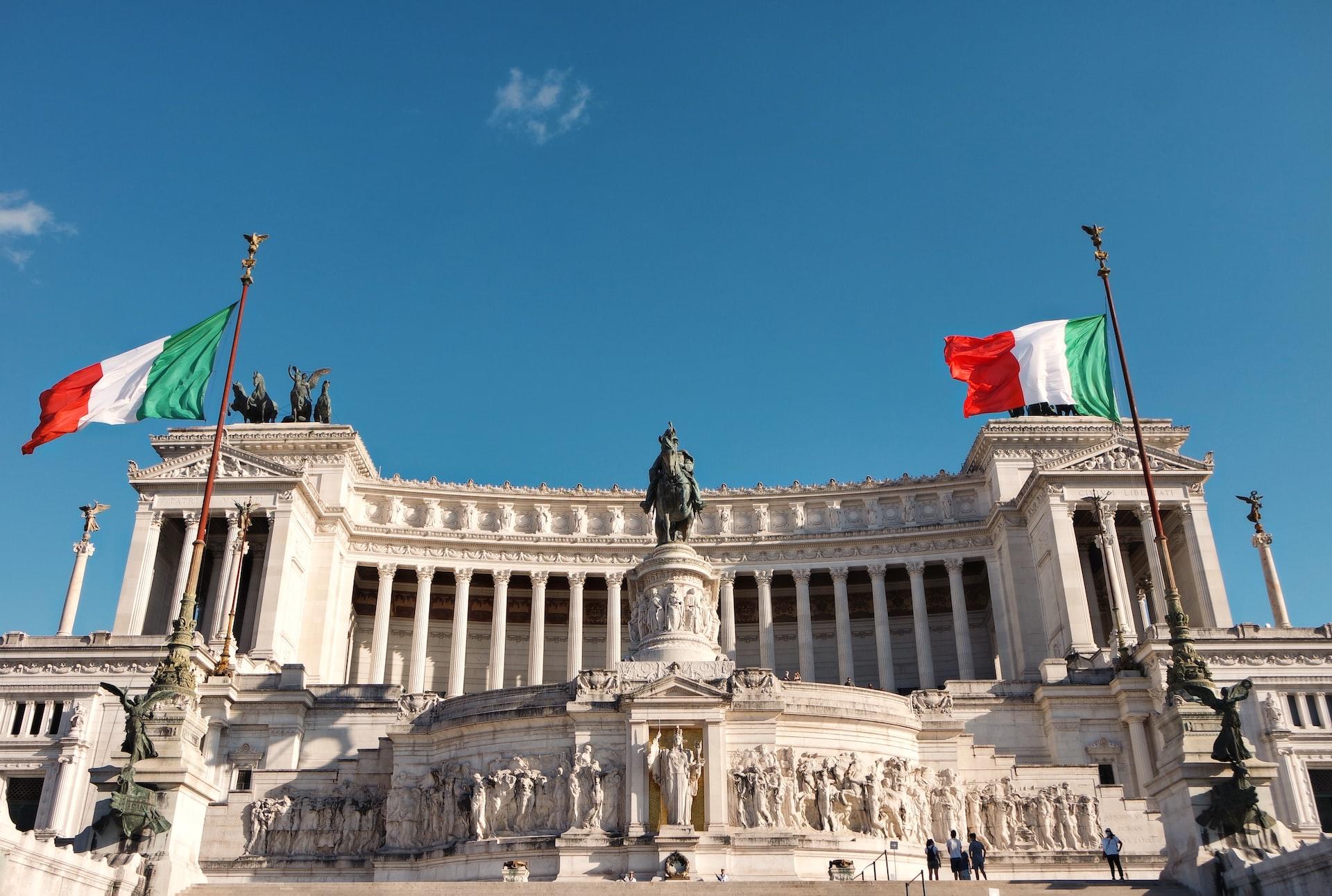 Piazza Venezia, Rom, Italie