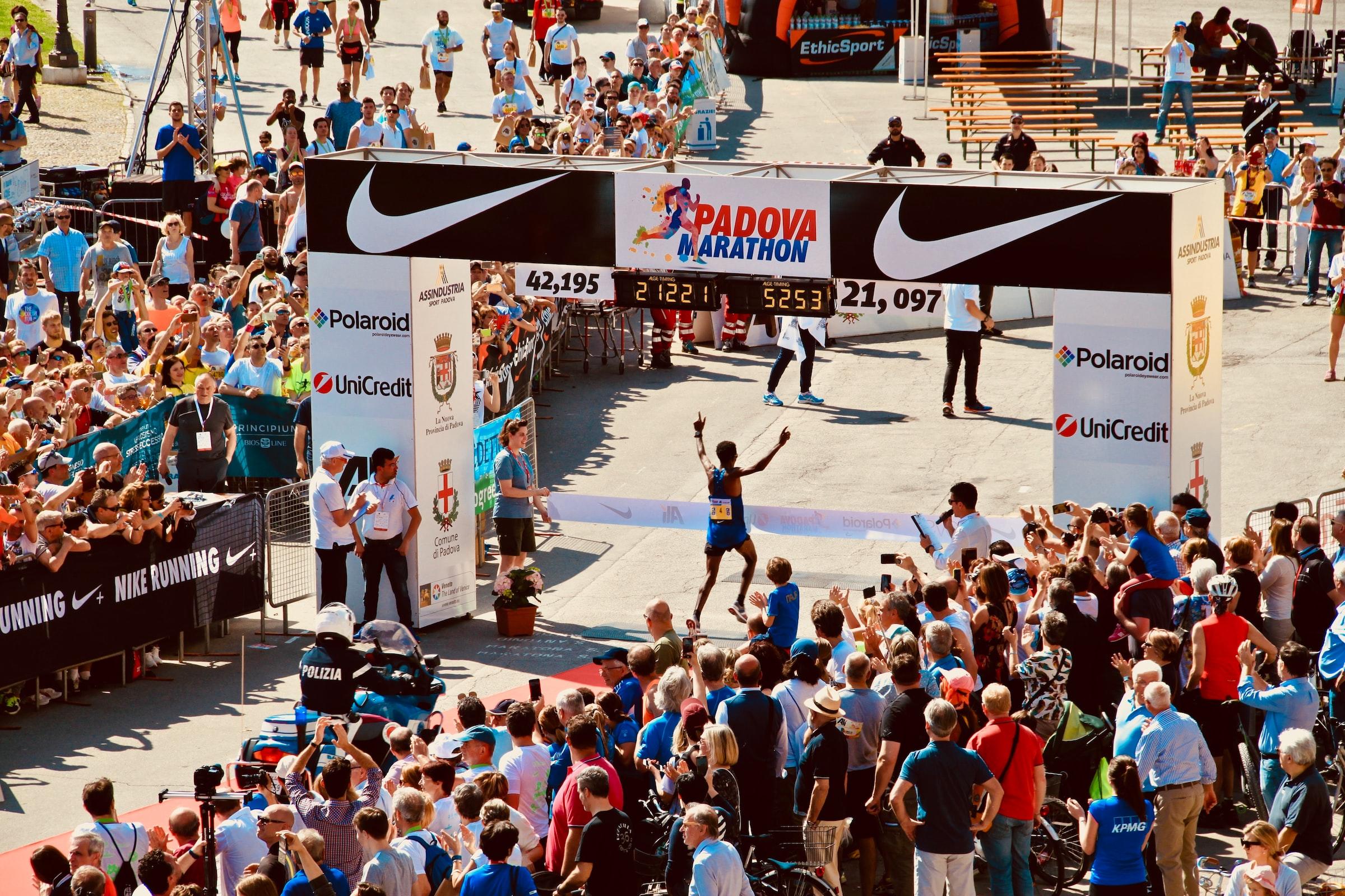 Marathon 2018 in Padova, Italië