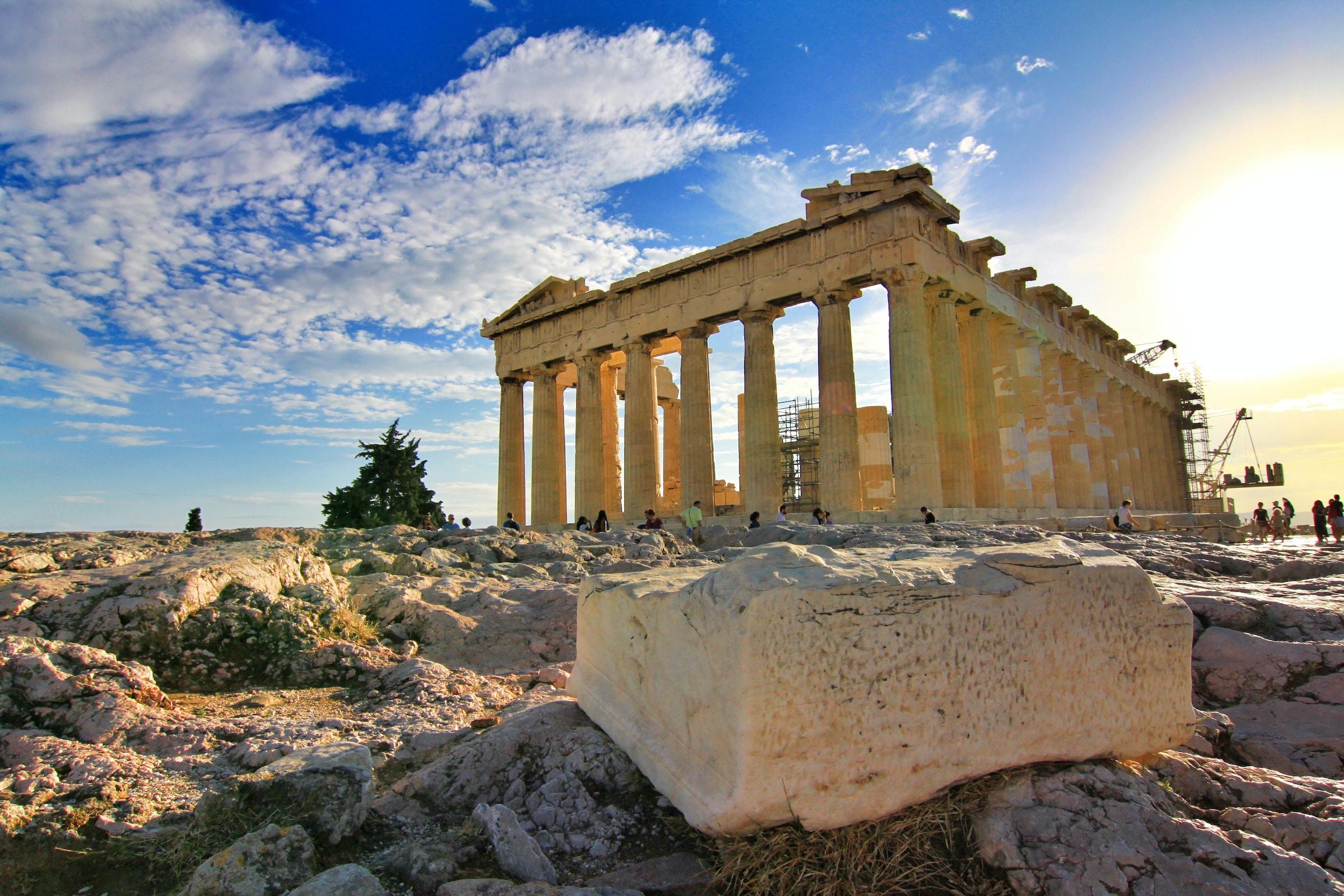 Parthenon in Athene, Griekenland