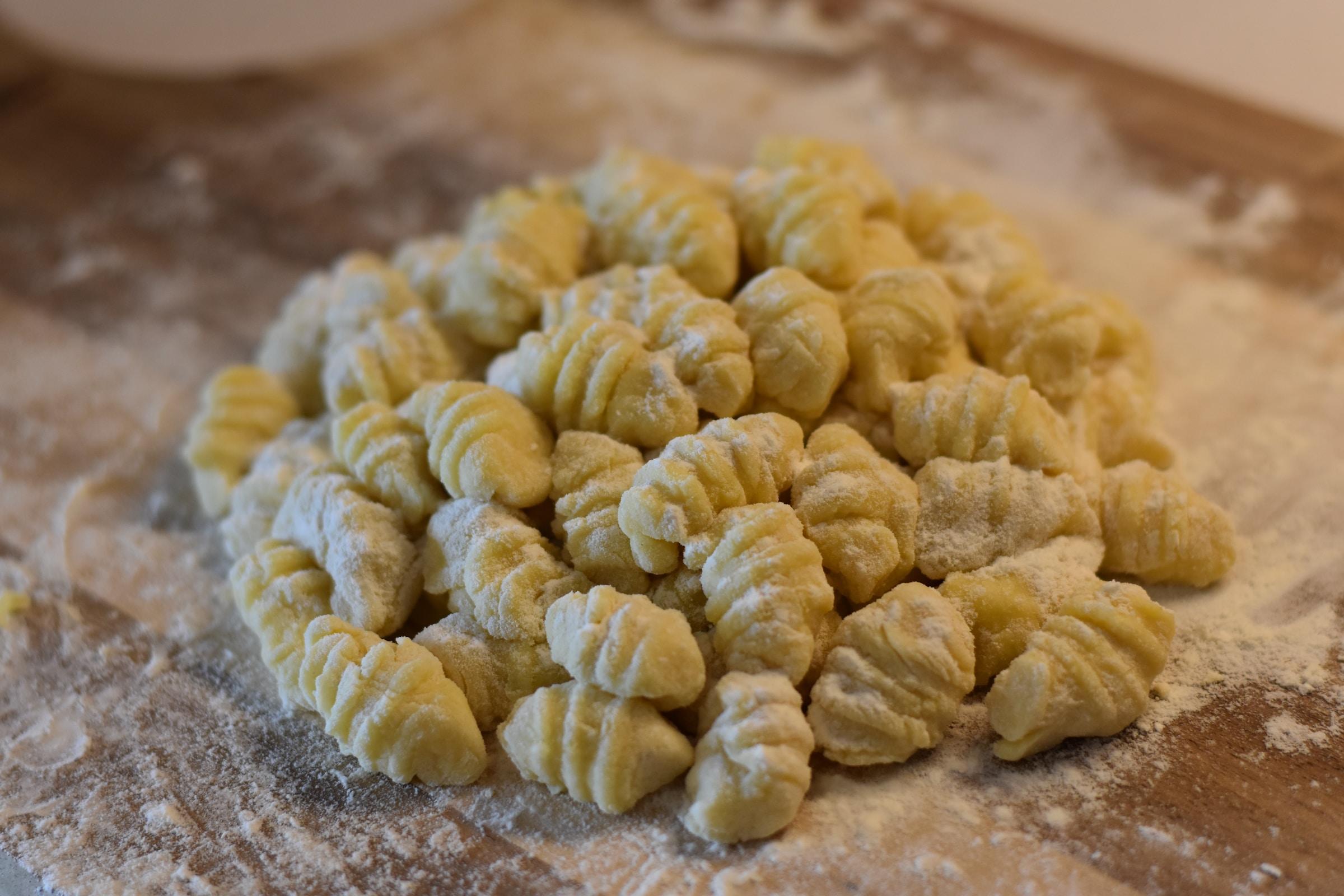 Hoeveelheid gnocchi