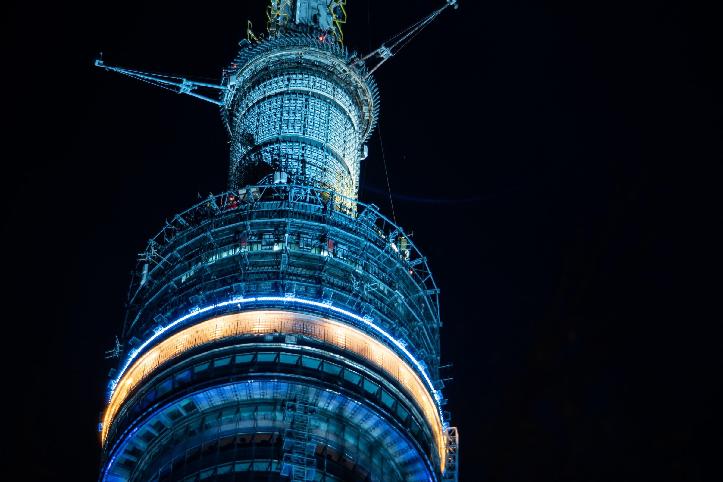 De Ostankino Toren in Moskou