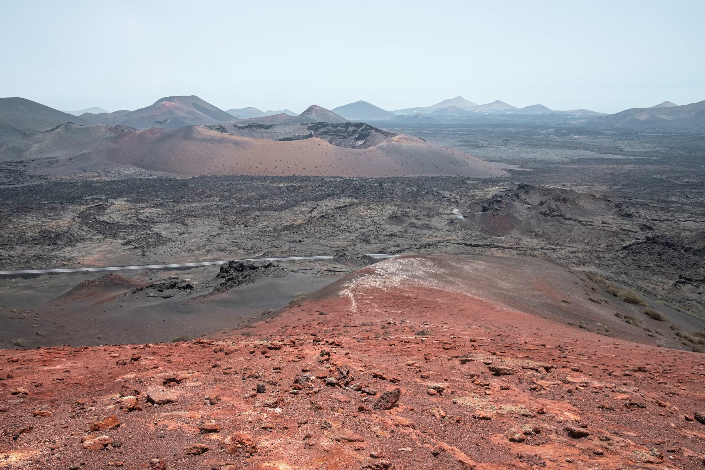Vulkanisch landschap Canarische eilanden