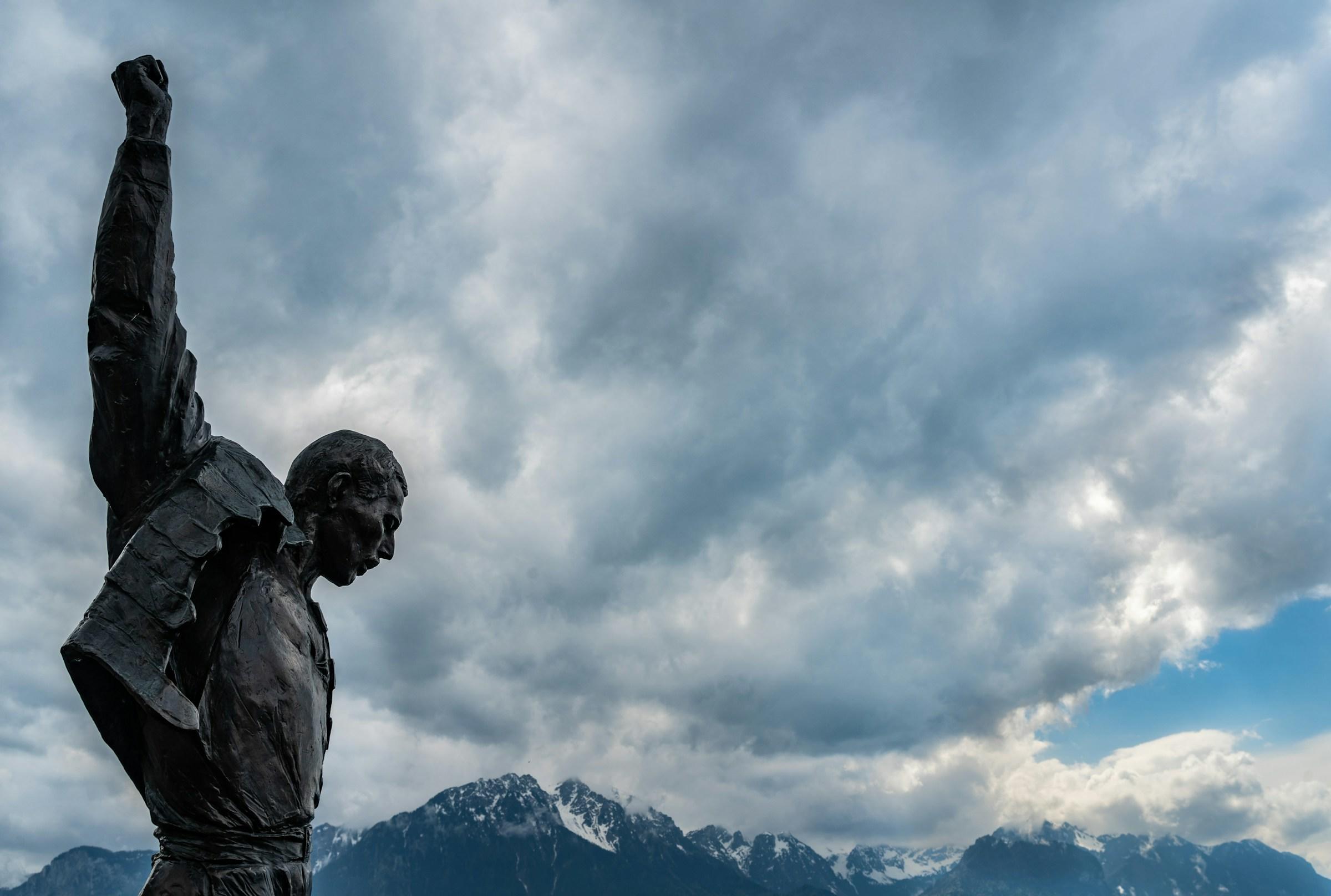 Standbeeld van Freddy Mercury van Queen