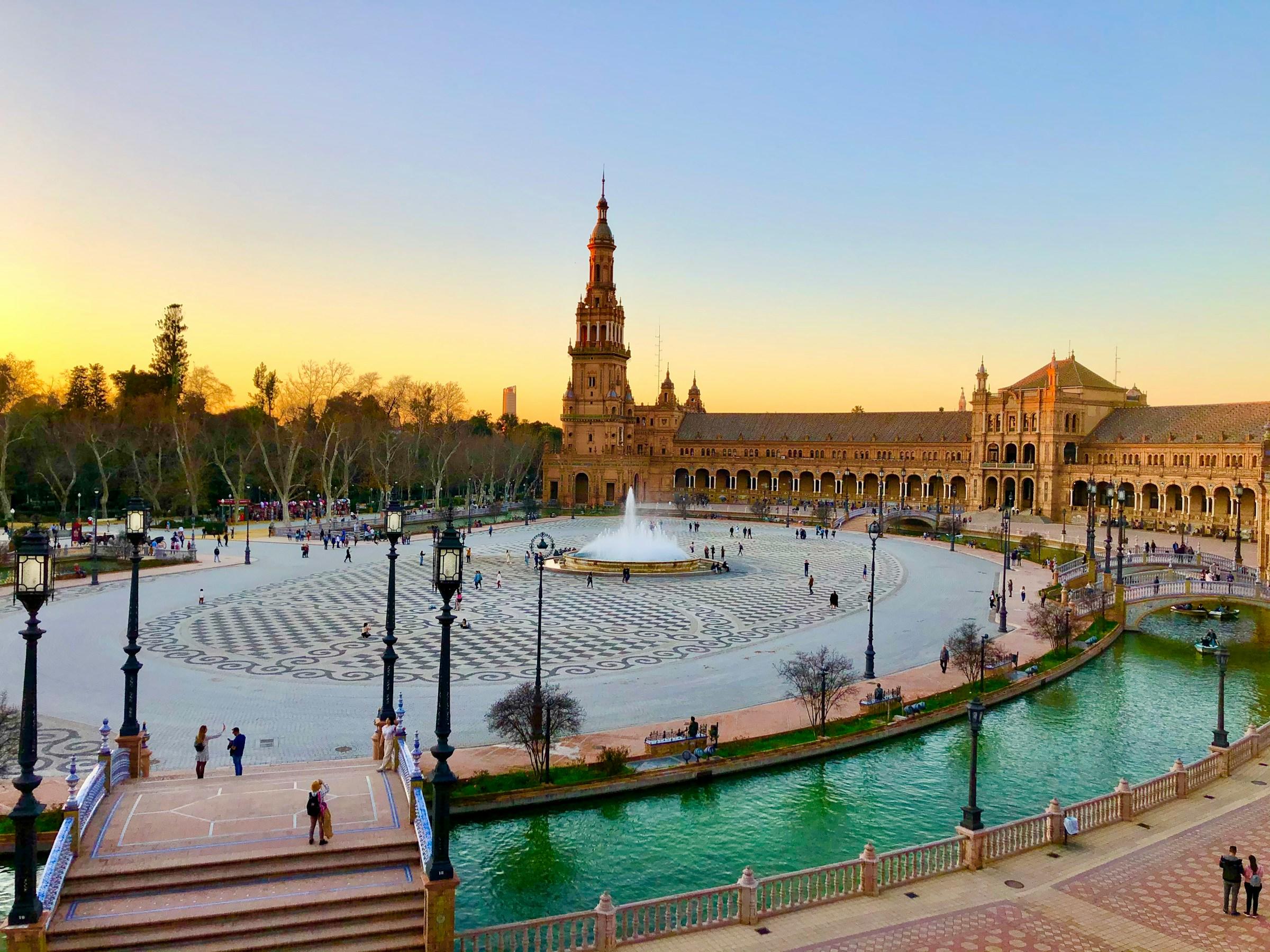 Plaza des Espana in Sevilla