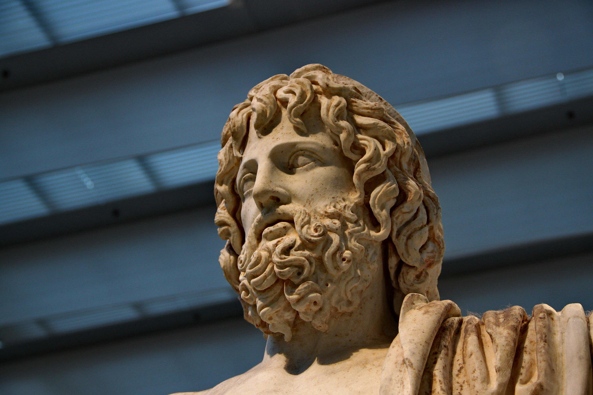 Beeld van de Romeinse god Jupiter