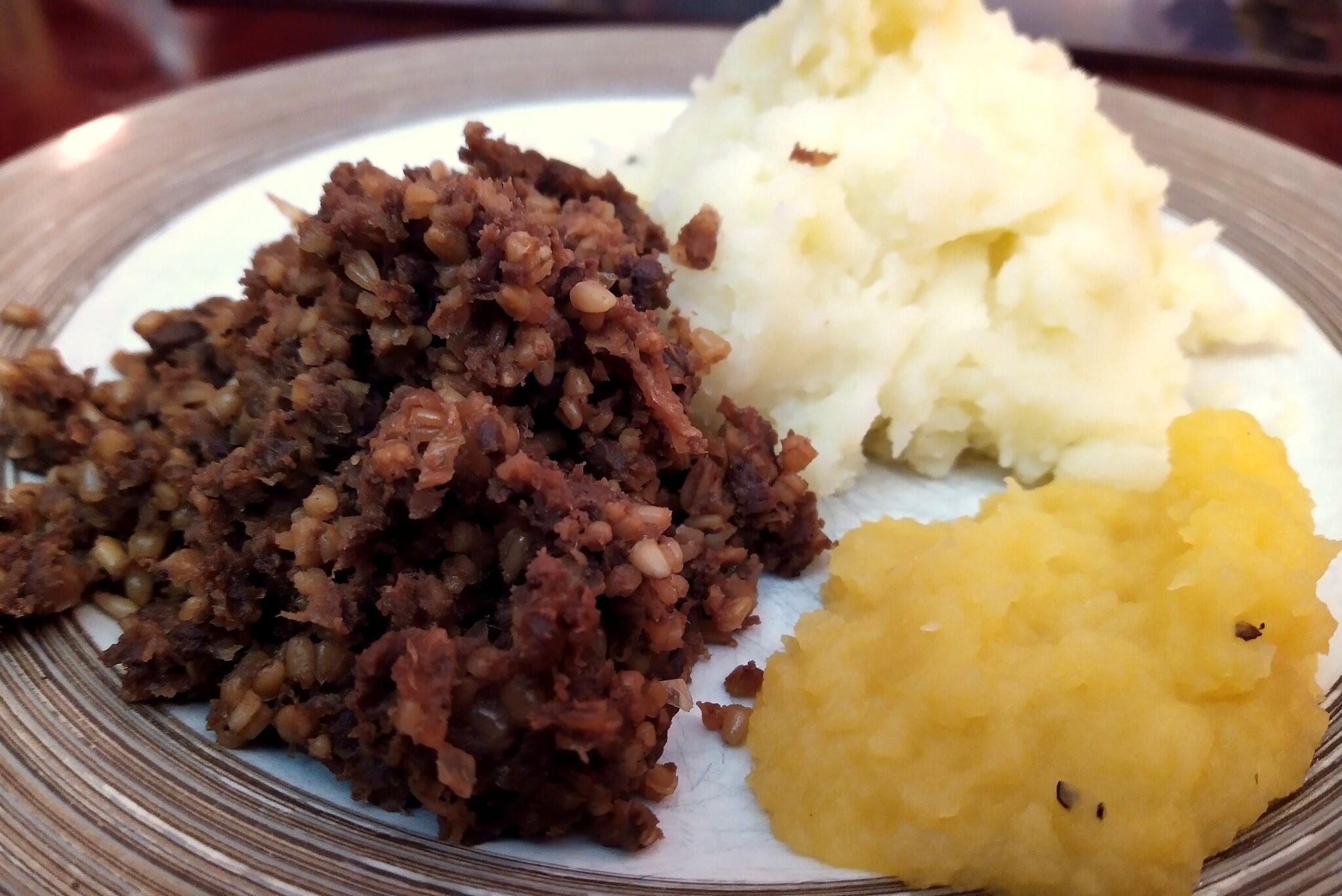 Haggis is een bekend Schots gerecht