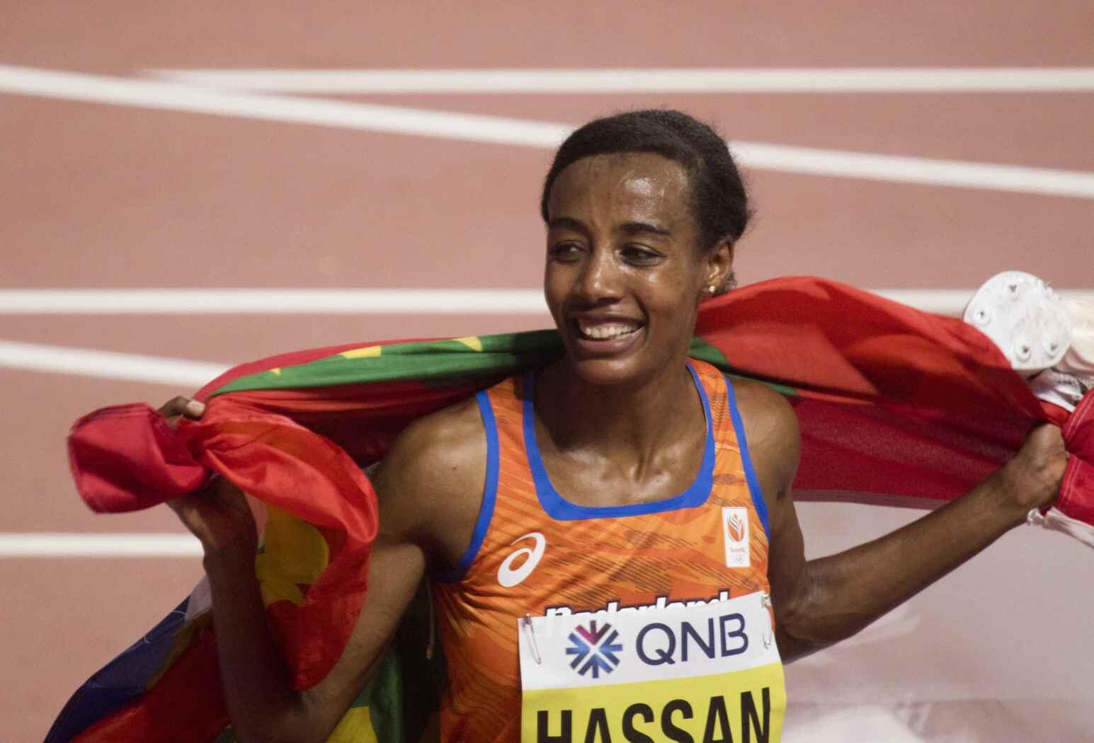 De Nederlandse atlete Sifan Hassan