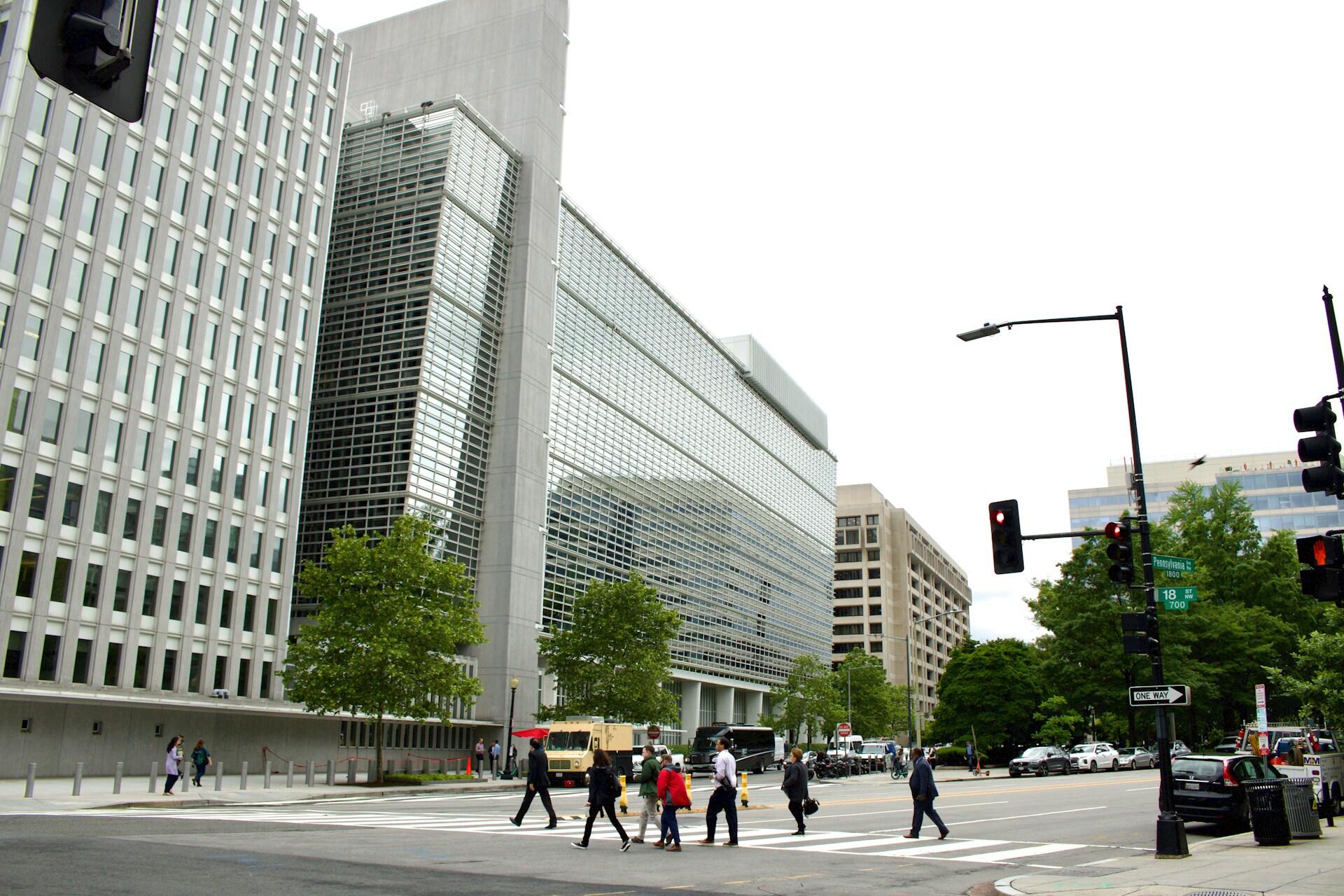 Hoofdkwartier Wereldbank in Washington, DC
