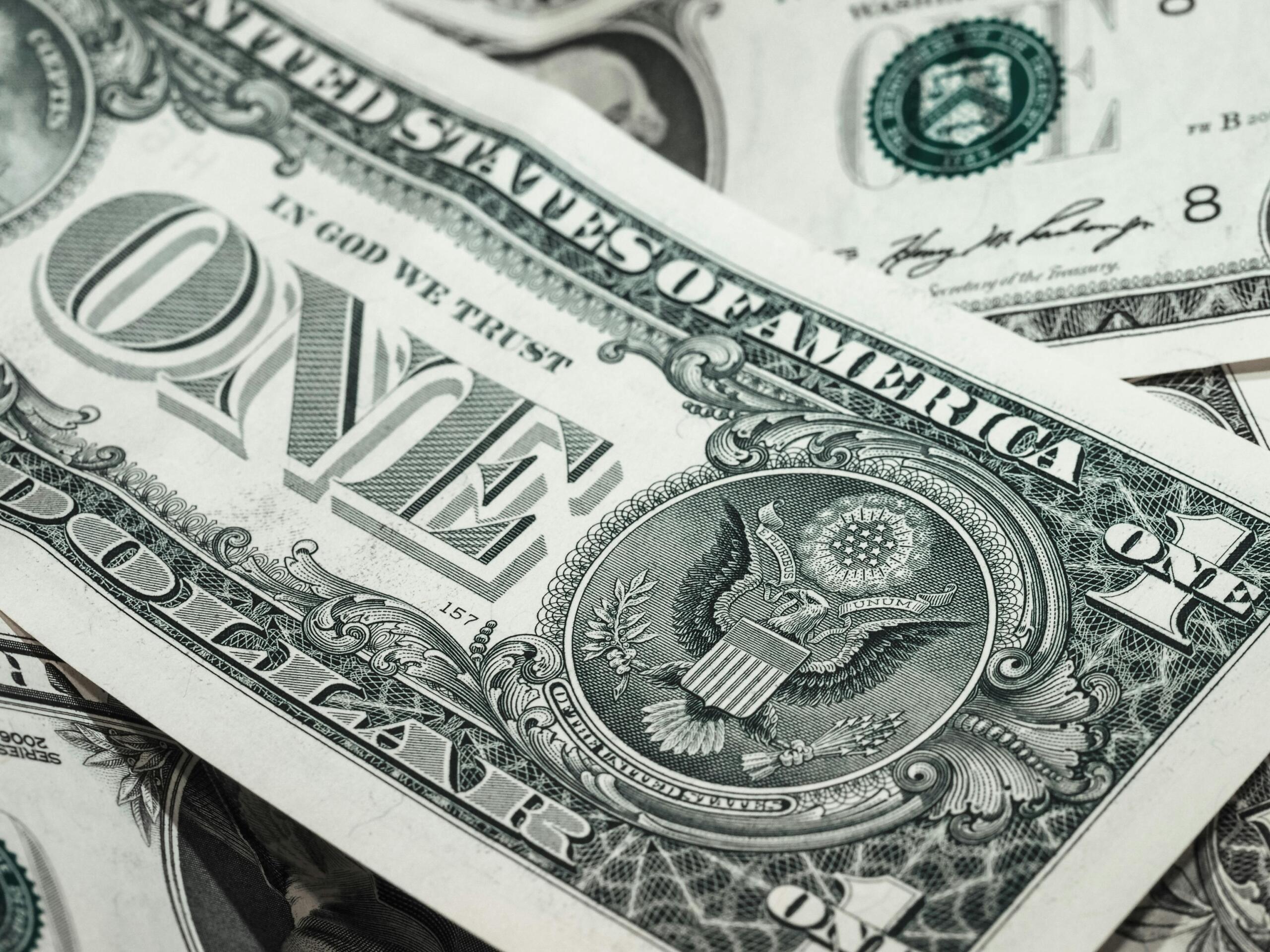 Amerikaanse dollarbiljetten