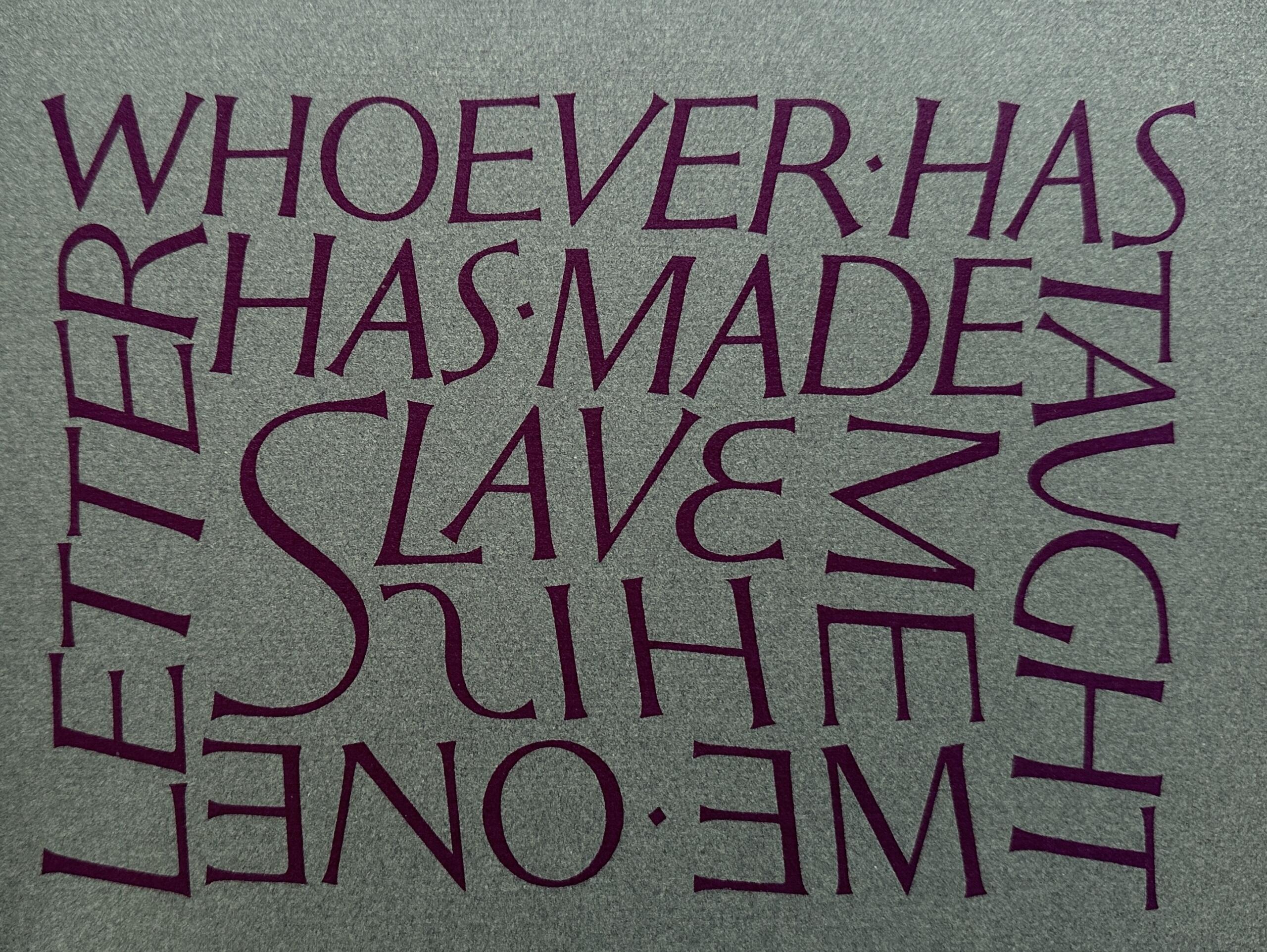 Engelse woorden door elkaar heen.