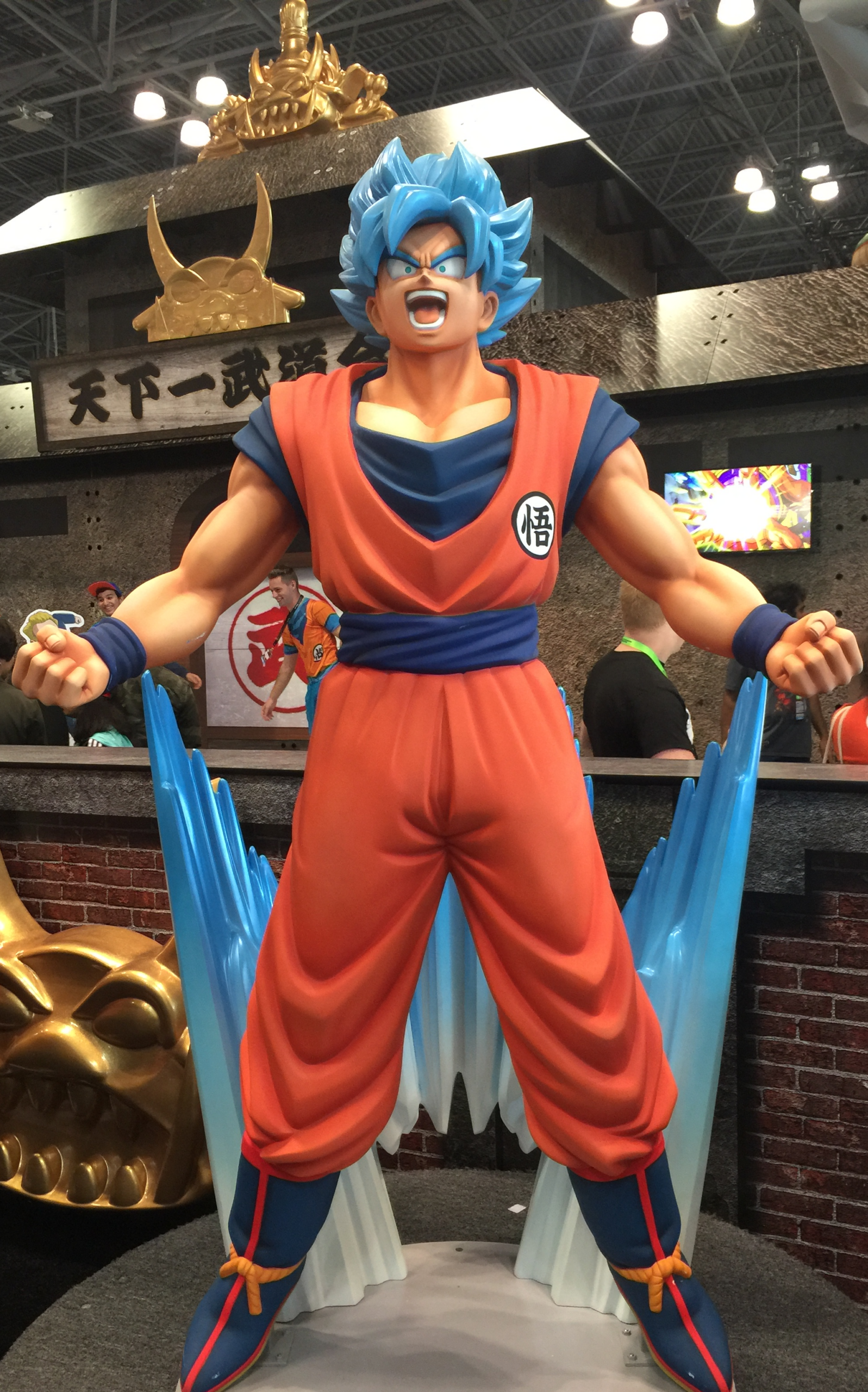 Beeld van Goku als voorbeeld van doorzettingsvermogen, groei en persoonlijkheid in anime | Bron: Wikimedia Commons