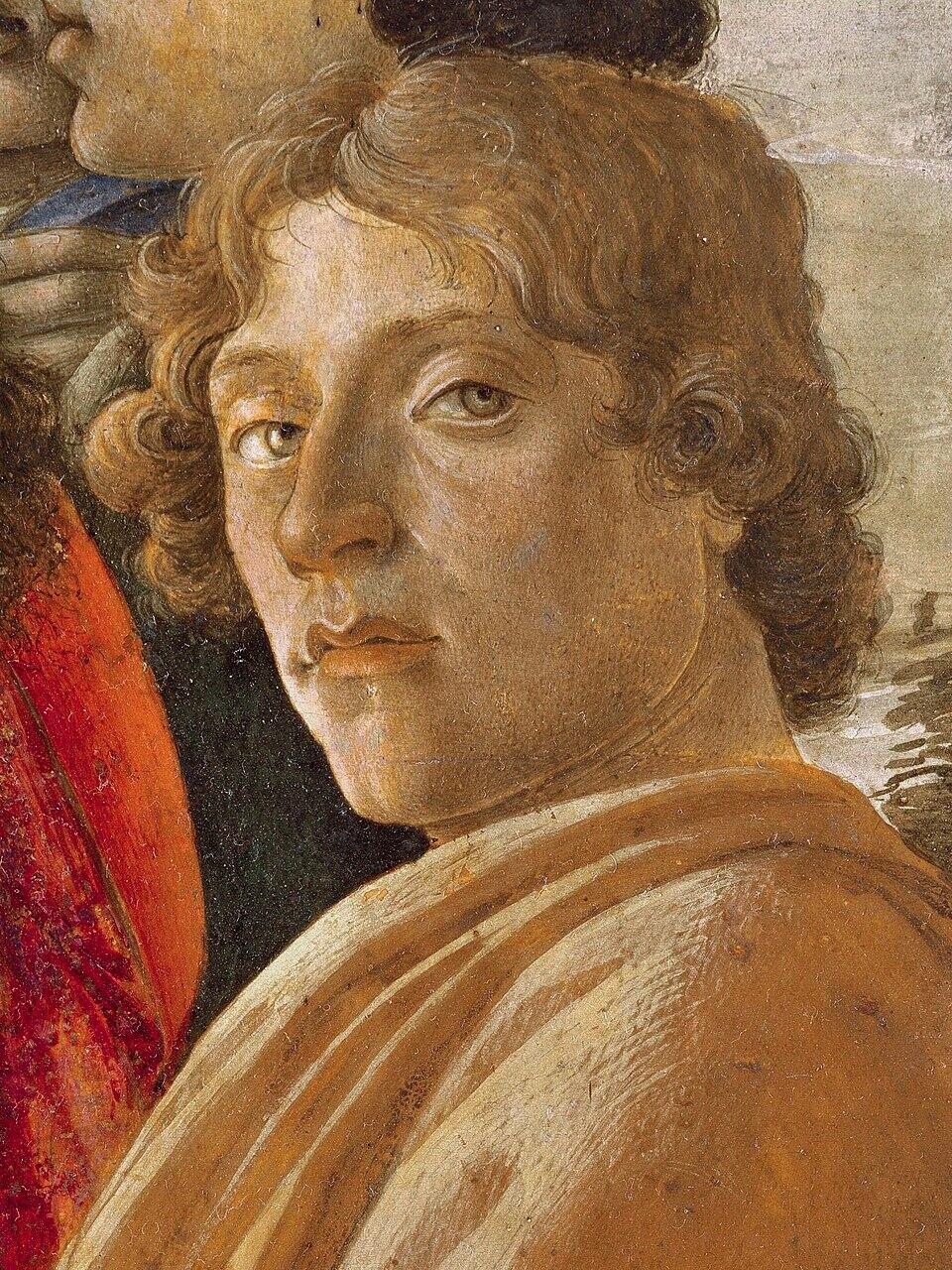 Zelfportret van Sandro Botticelli