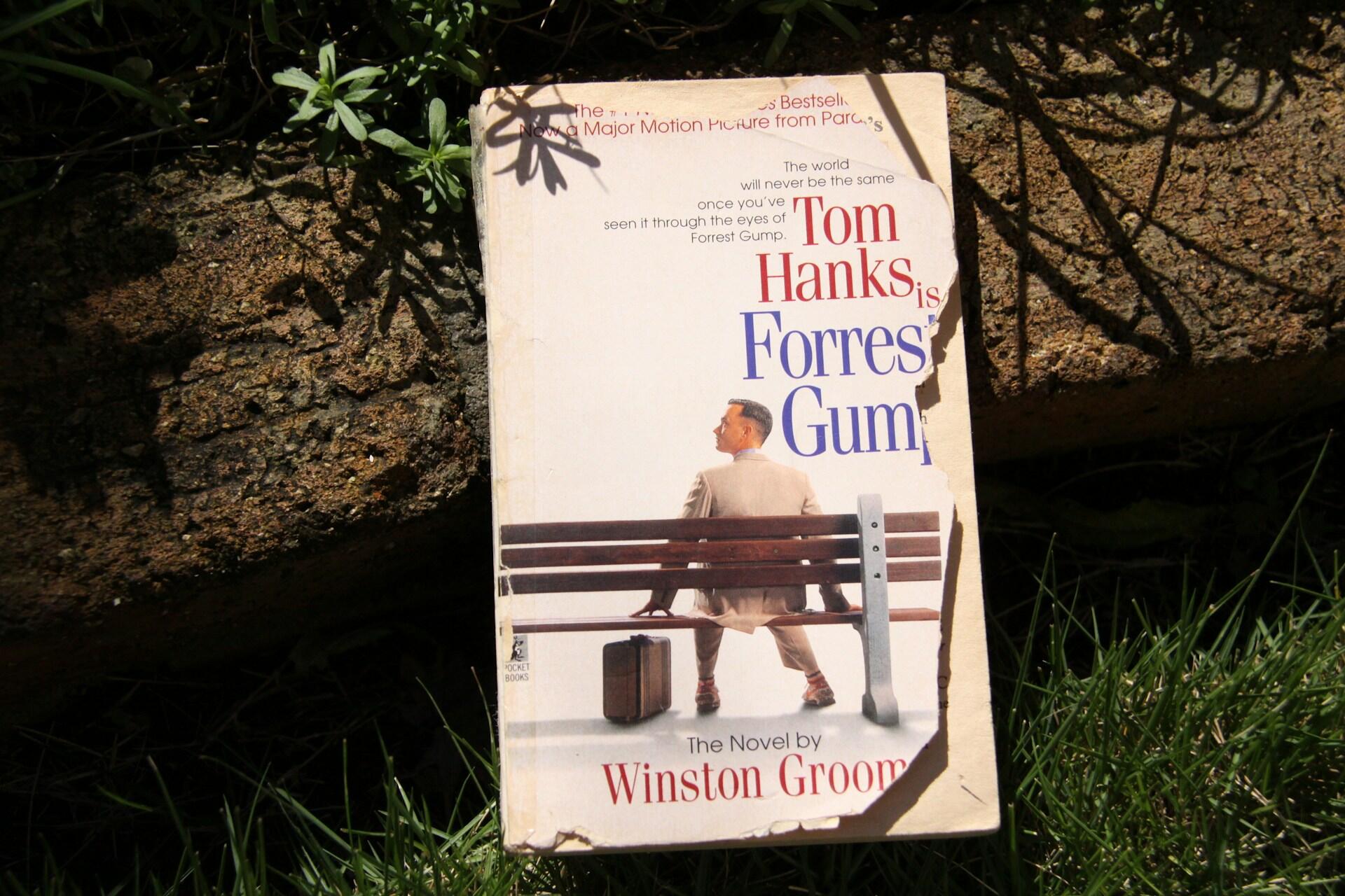 Forsidebilde av boken om Forrest Gump