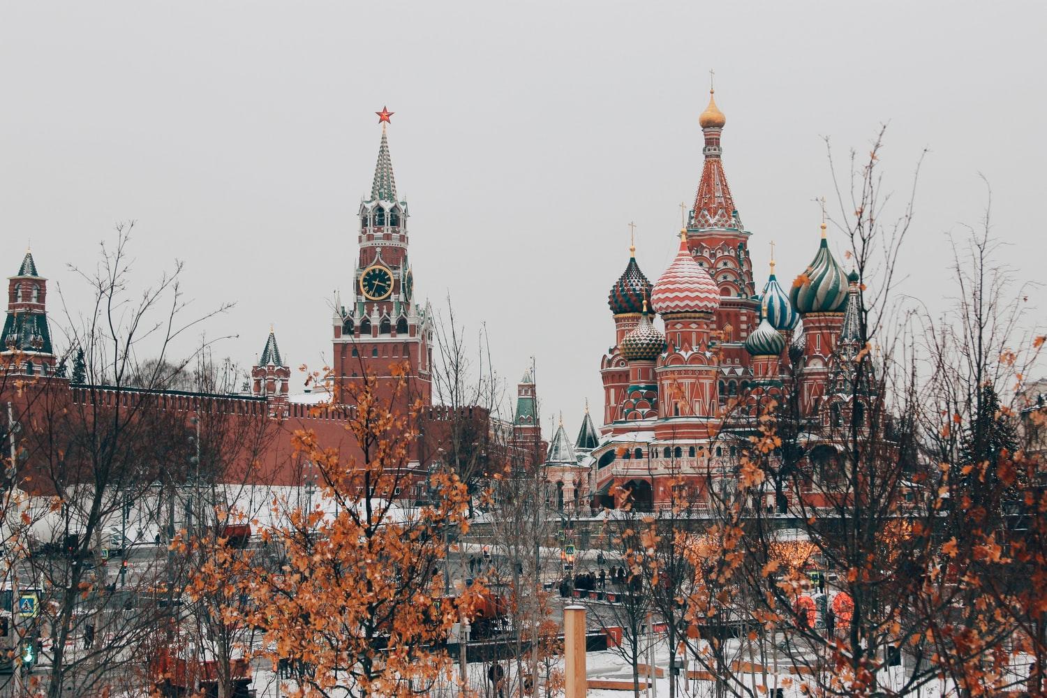 Den røde plass i Russland