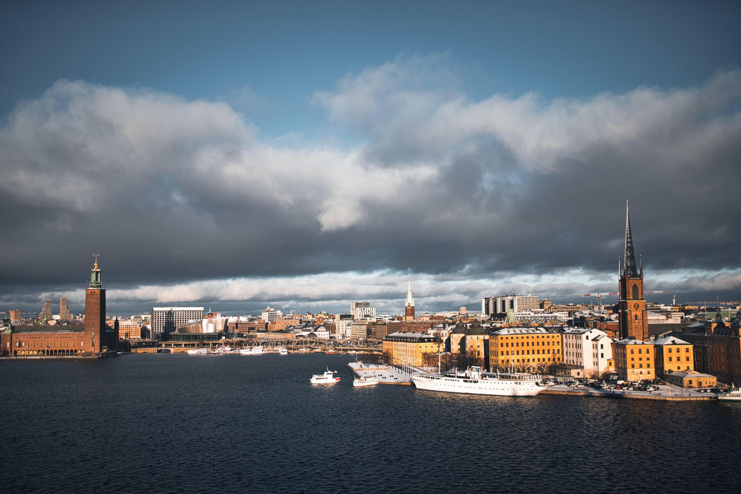 stockholm by ved vannet